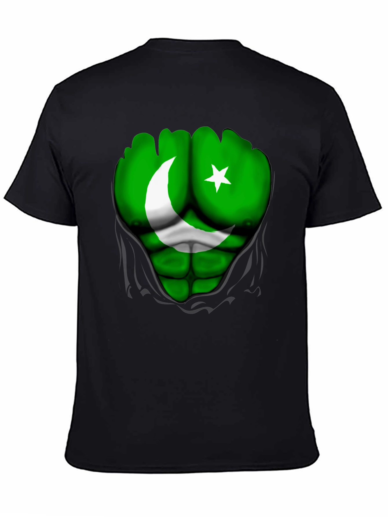 Pakistan Flag Hulk T-Shirt