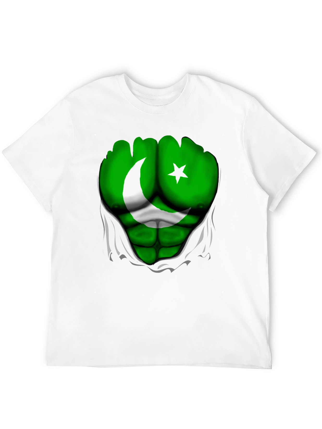 Pakistan Flag Hulk T-Shirt