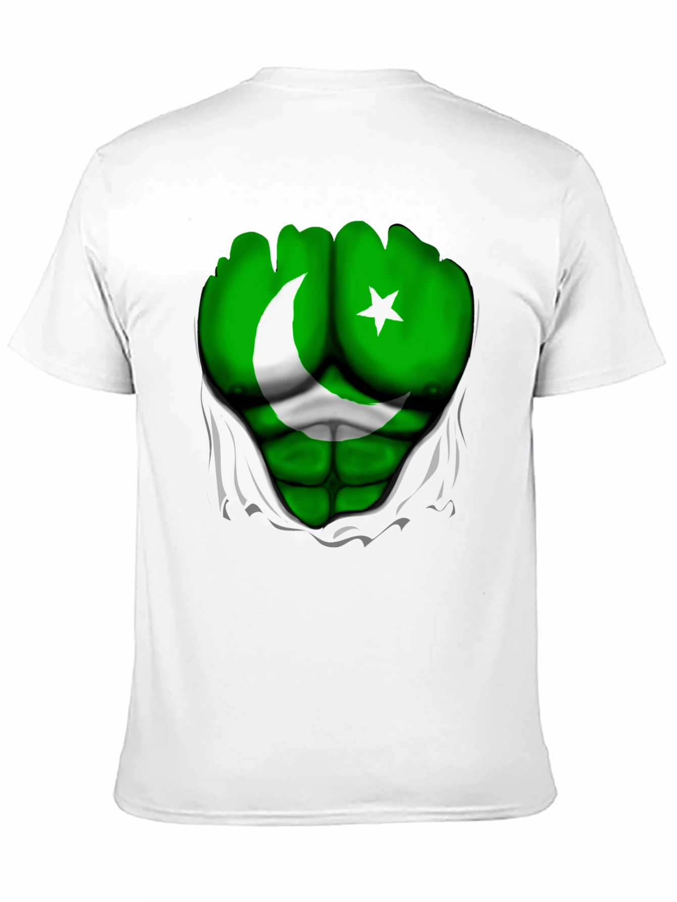 Pakistan Flag Hulk T-Shirt