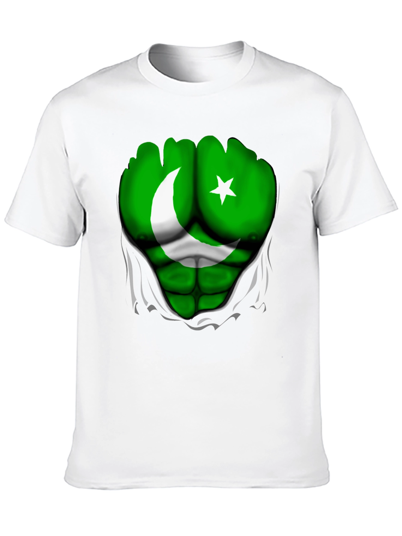 Pakistan Flag Hulk T-Shirt