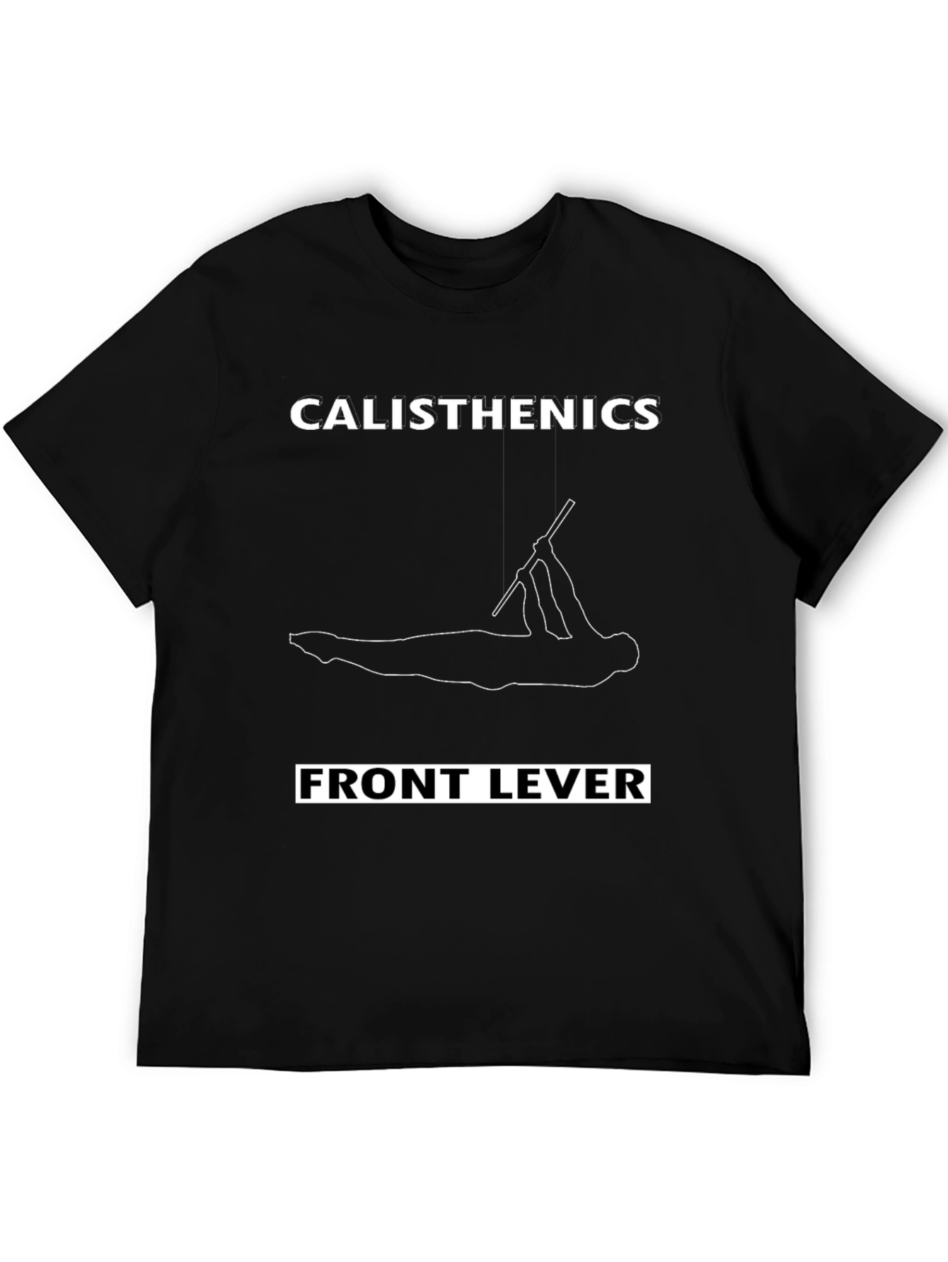 Calisthenics Front Lever Workout T-Shirt