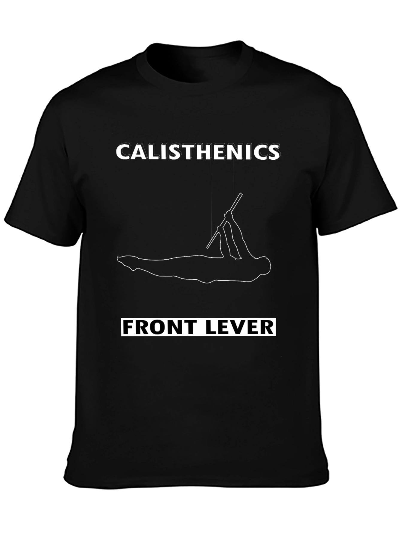 Calisthenics Front Lever Workout T-Shirt