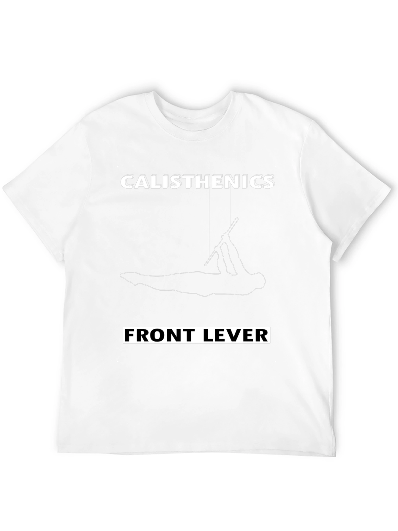 Calisthenics Front Lever Workout T-Shirt