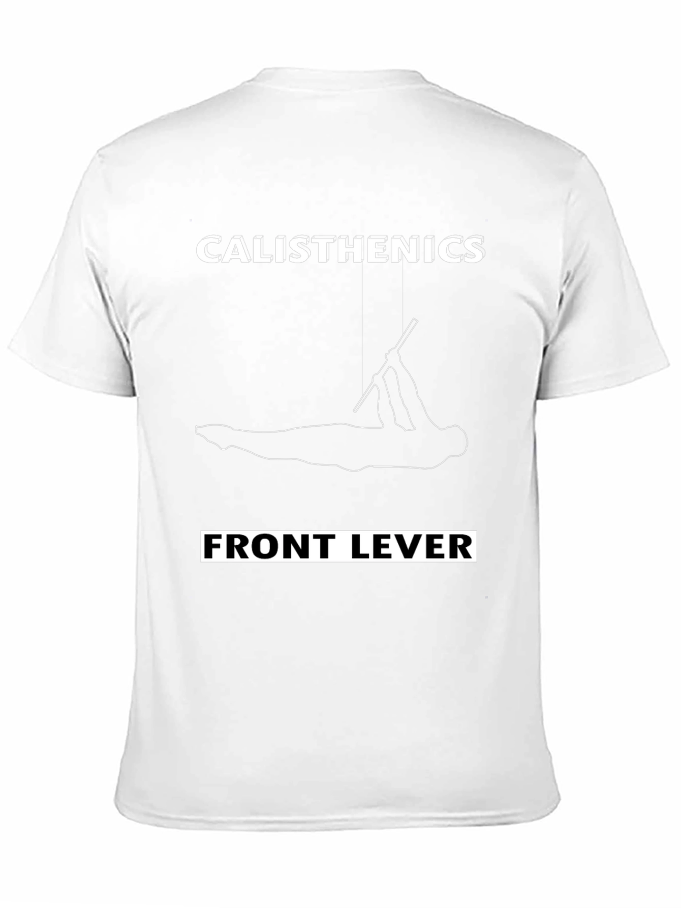 Calisthenics Front Lever Workout T-Shirt