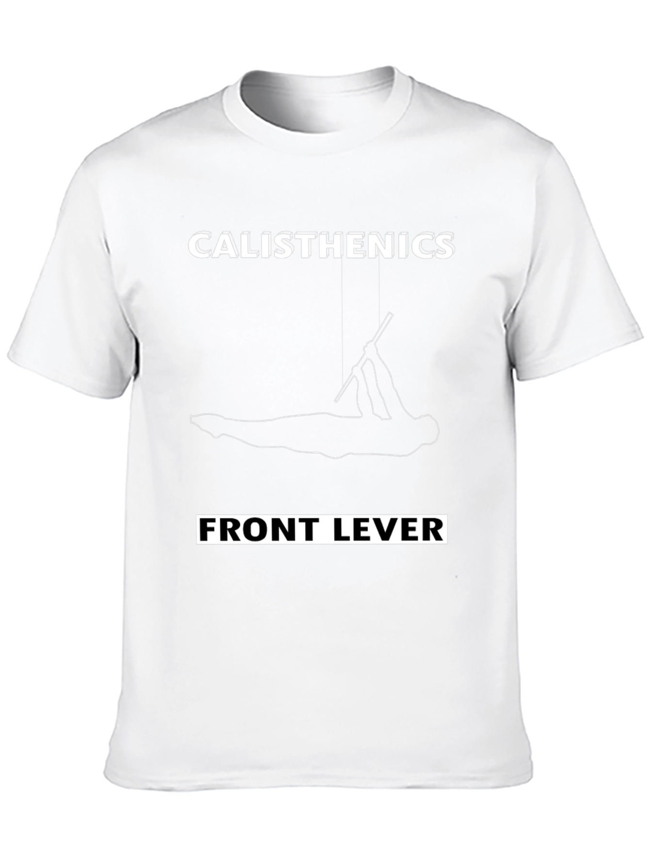 Calisthenics Front Lever Workout T-Shirt