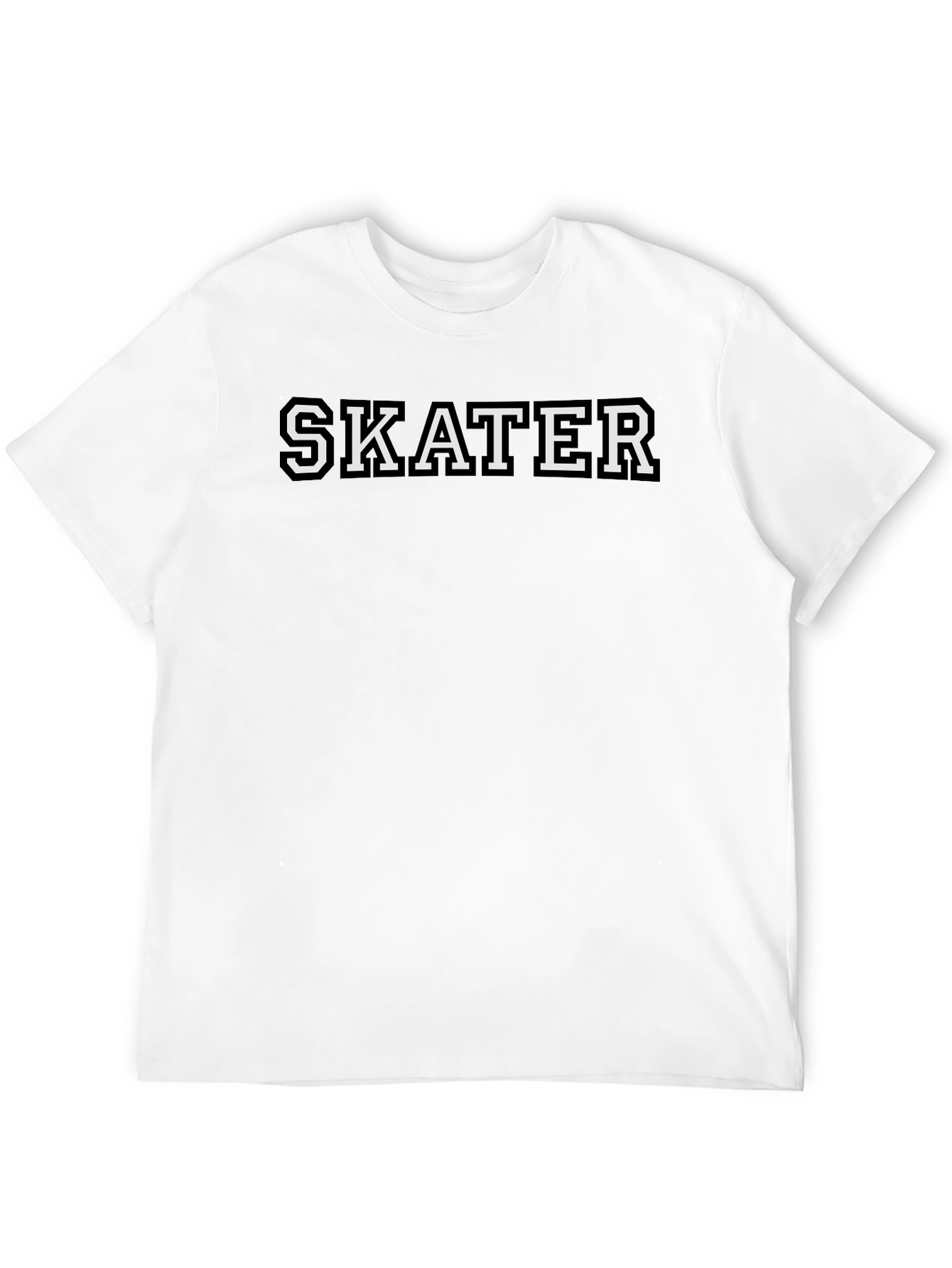 Skater Graphic Tee - Classic Black T-Shirt