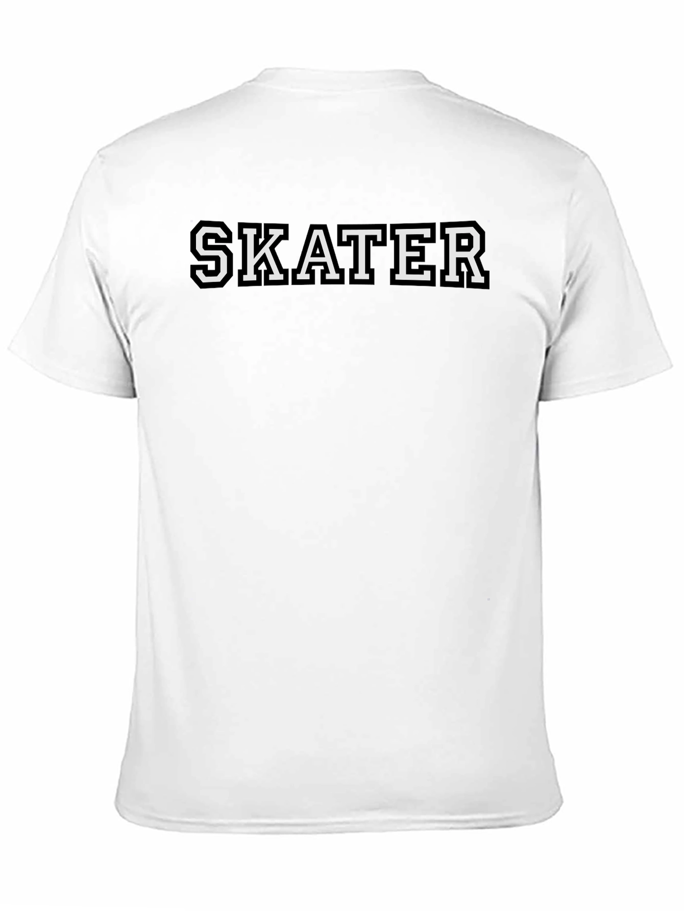 Skater Graphic Tee - Classic Black T-Shirt