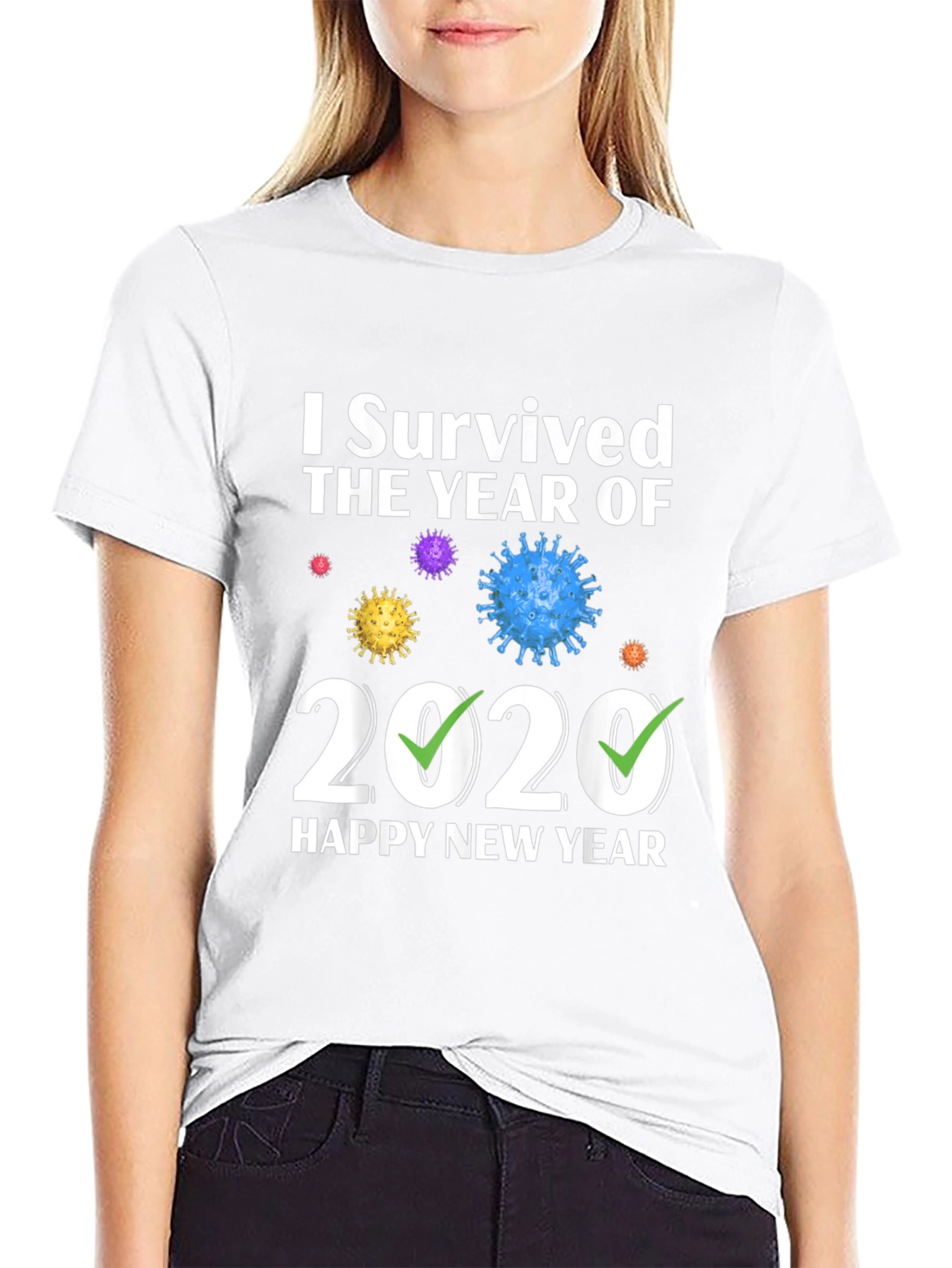 I Survived 2020 Happy New Year T-Shirt
