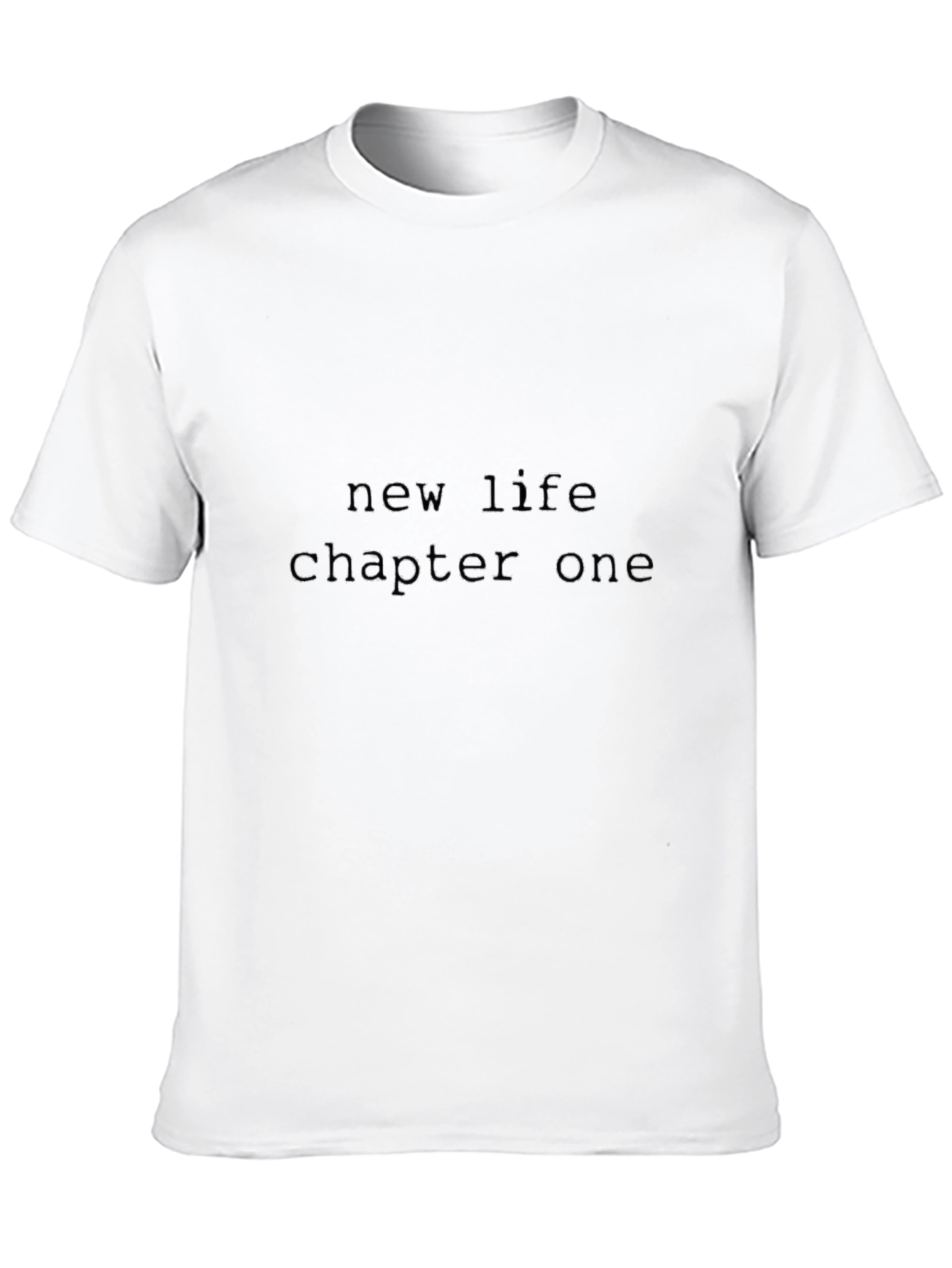 New Life Chapter One Black Tee