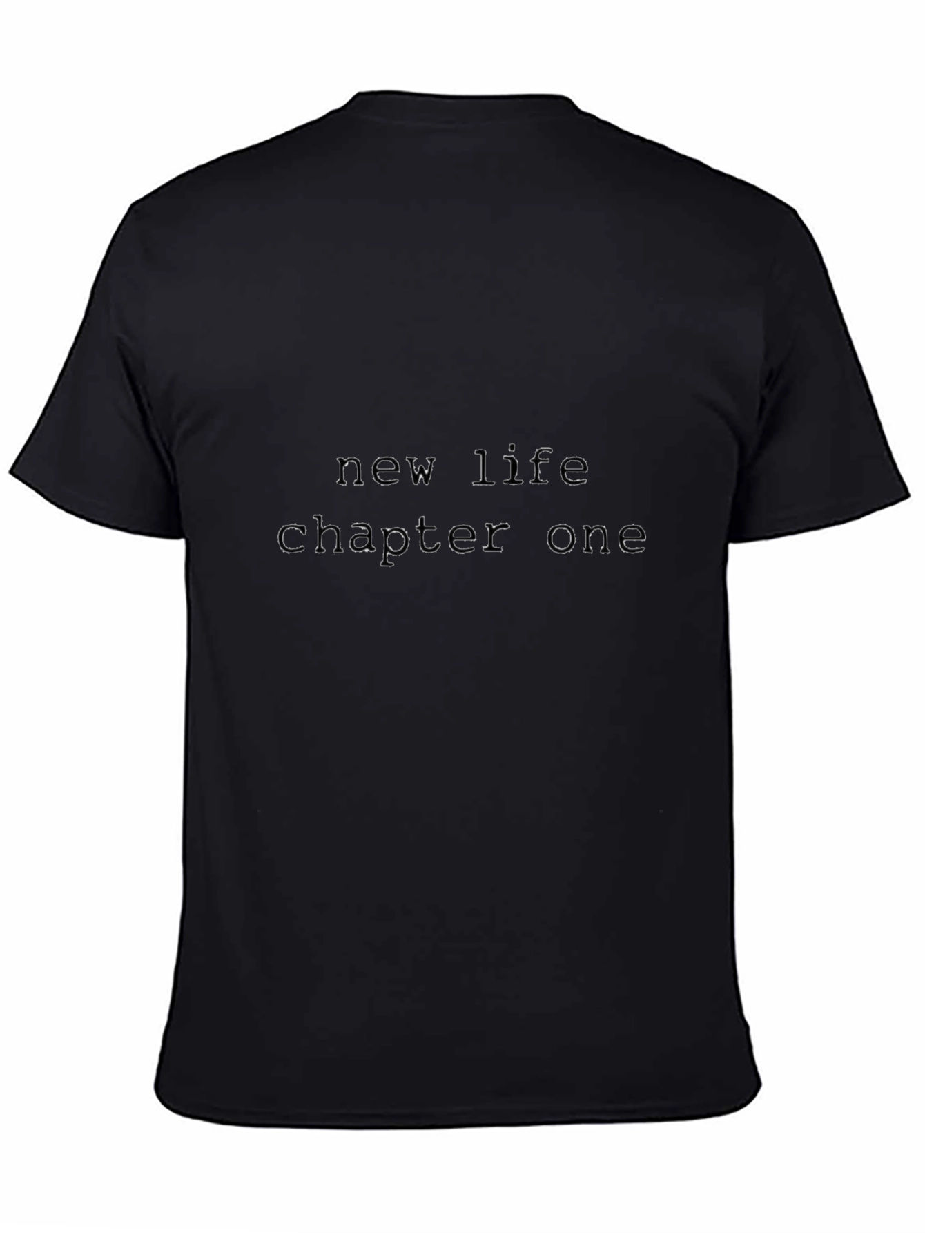 New Life Chapter One Black Tee