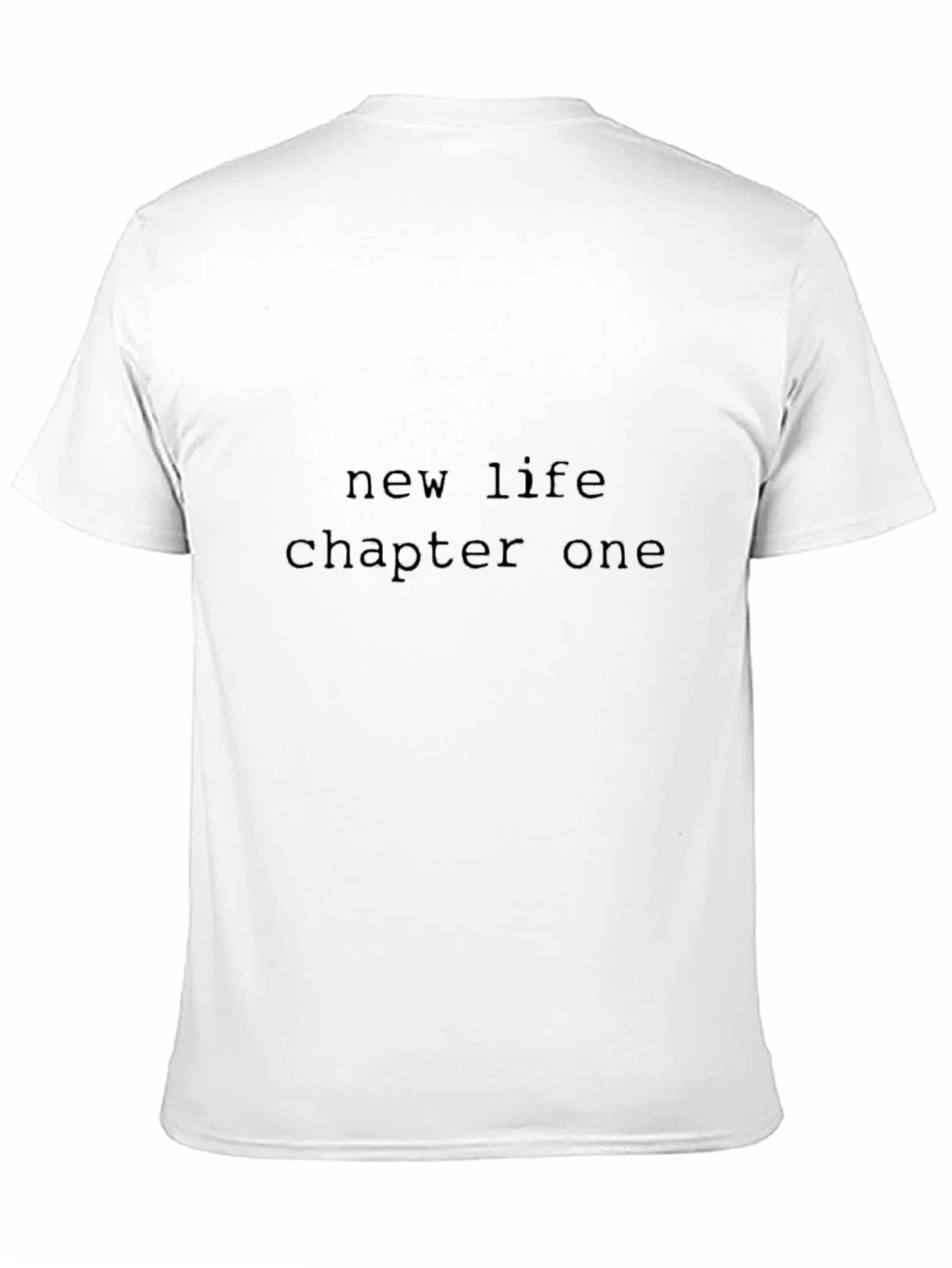 New Life Chapter One Black Tee