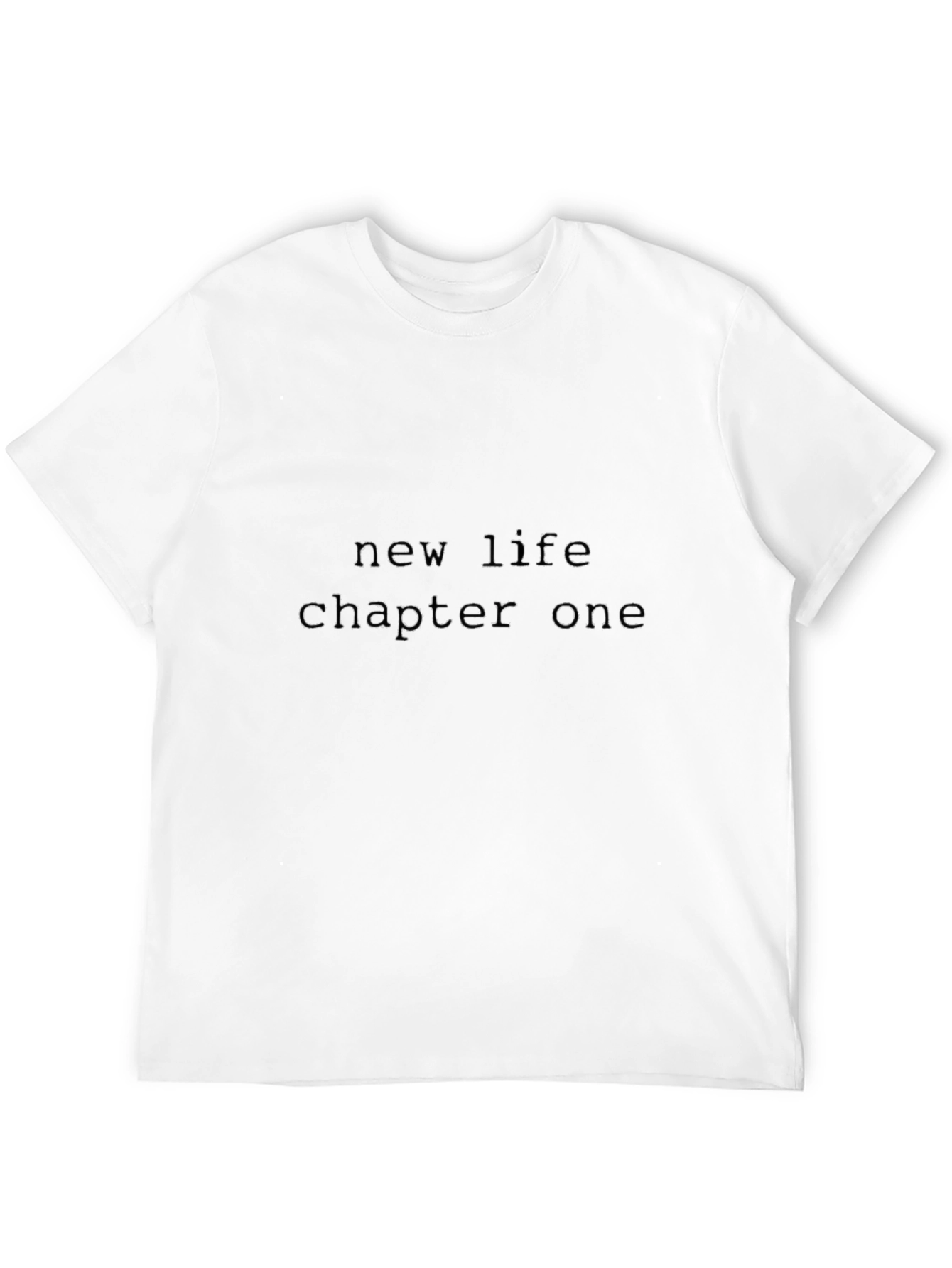 New Life Chapter One Black Tee