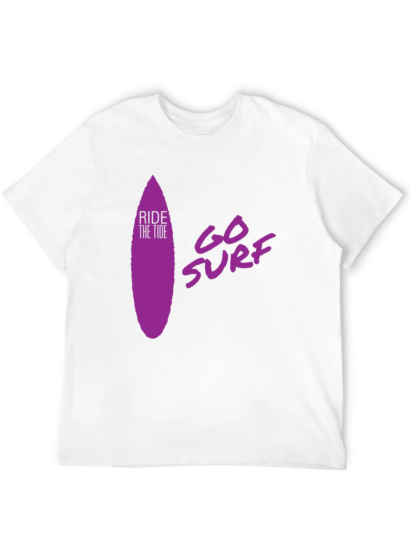 Ride The Tide Surf Graphic T-Shirt