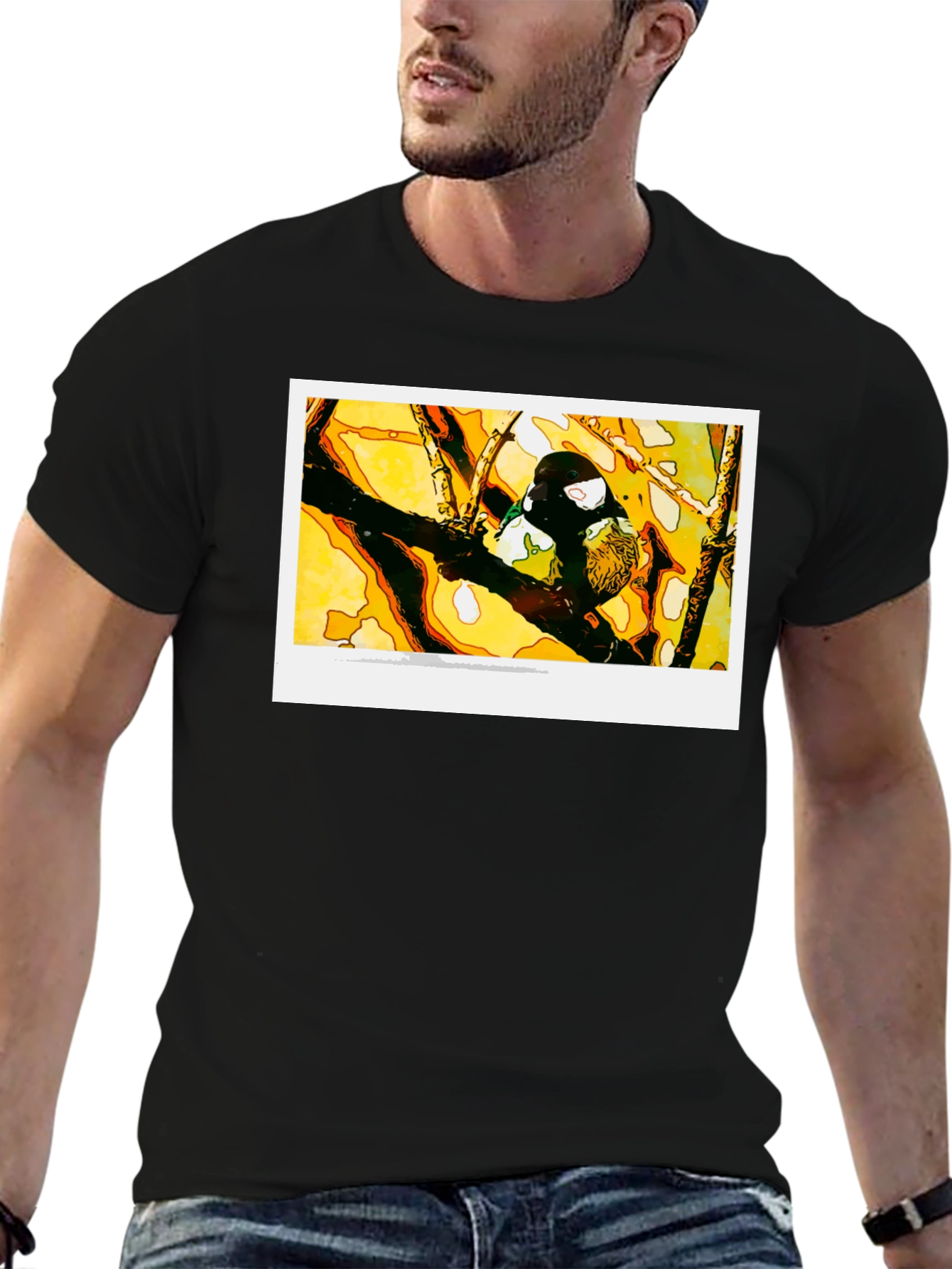 Bird on Branch Graphic Tee