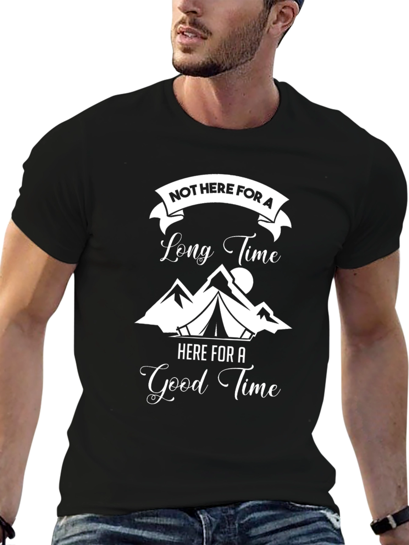 Not Here For A Long Time Graphic Tee