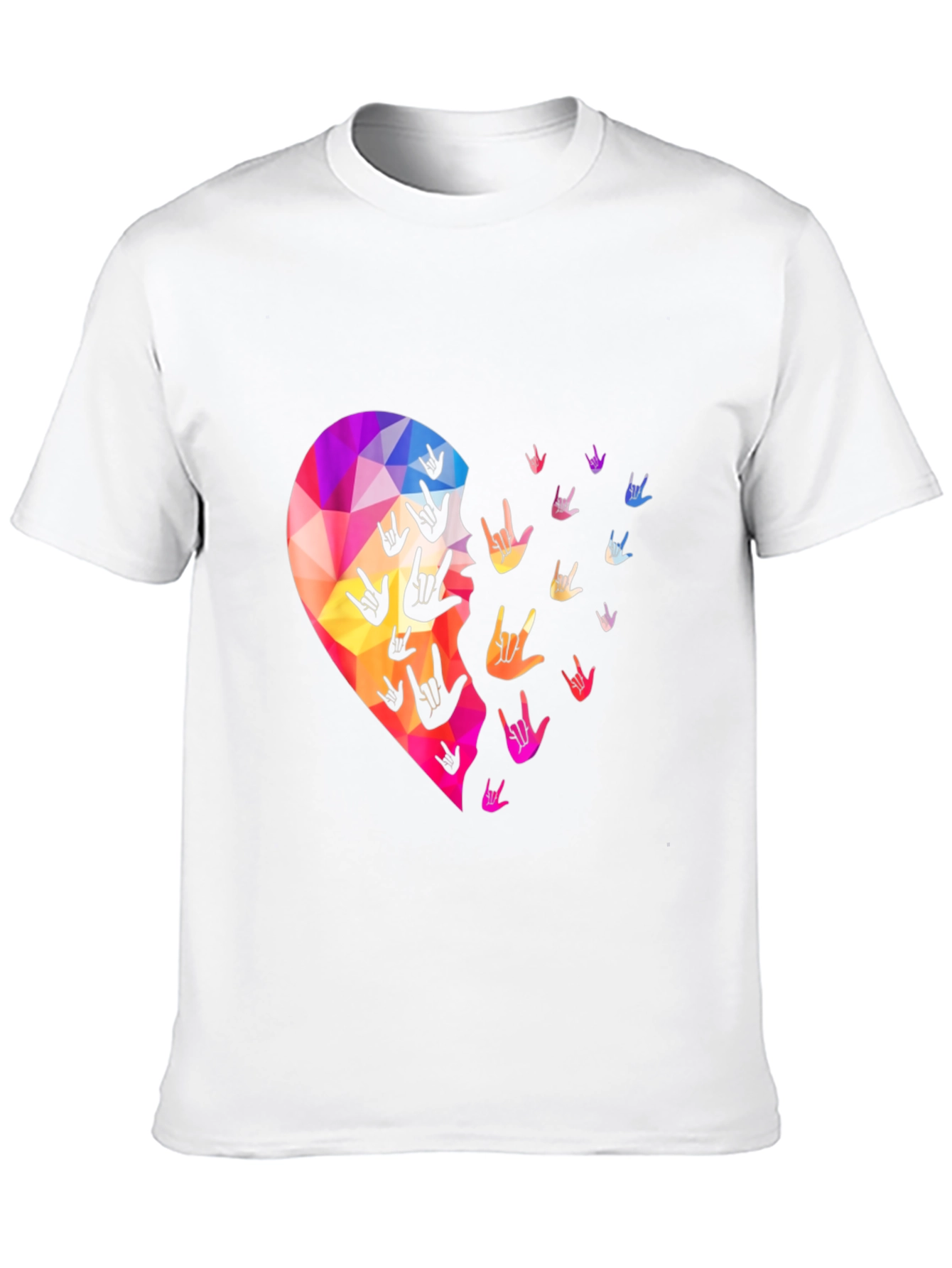 Love Sign Language Heart T-Shirt