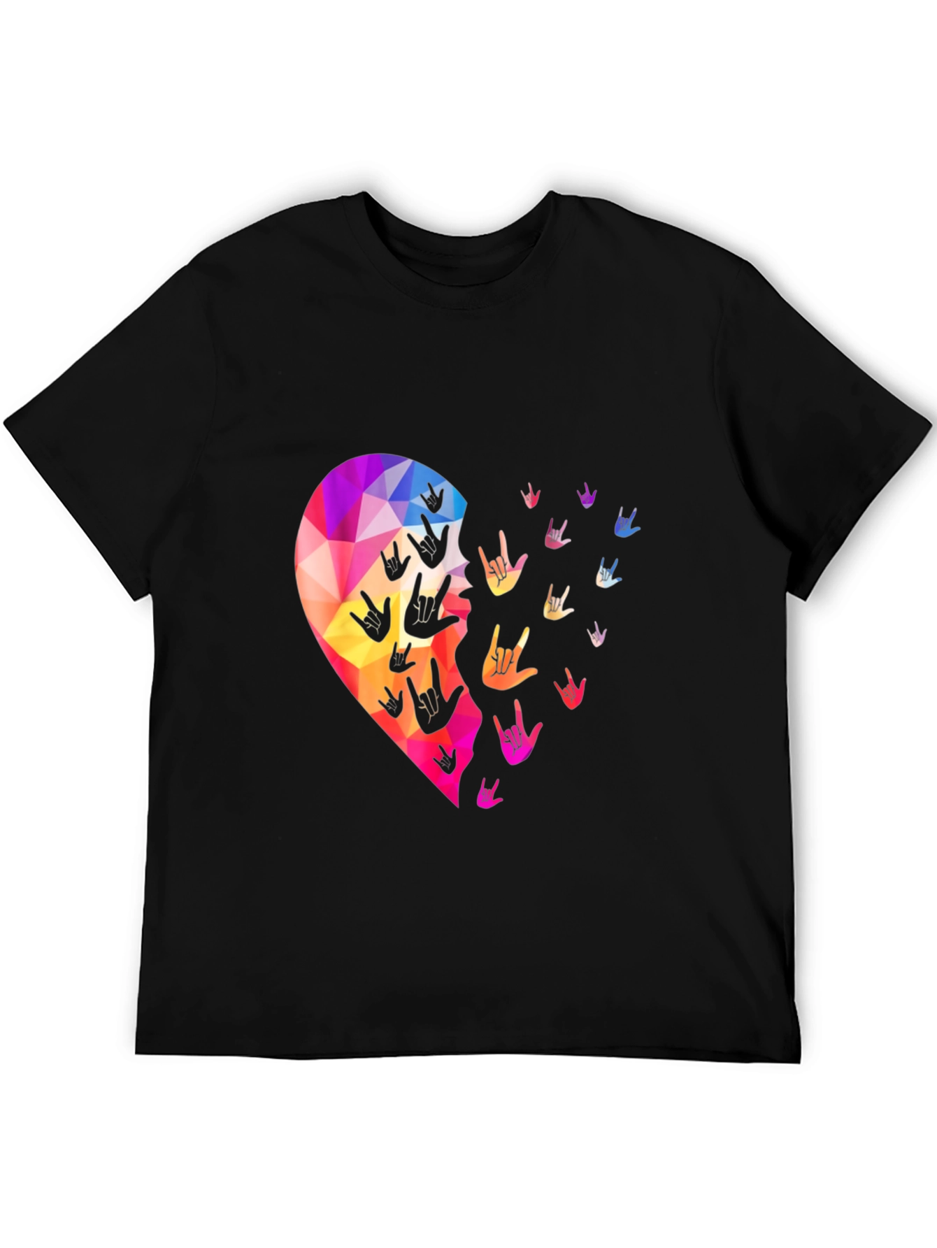 Love Sign Language Heart T-Shirt