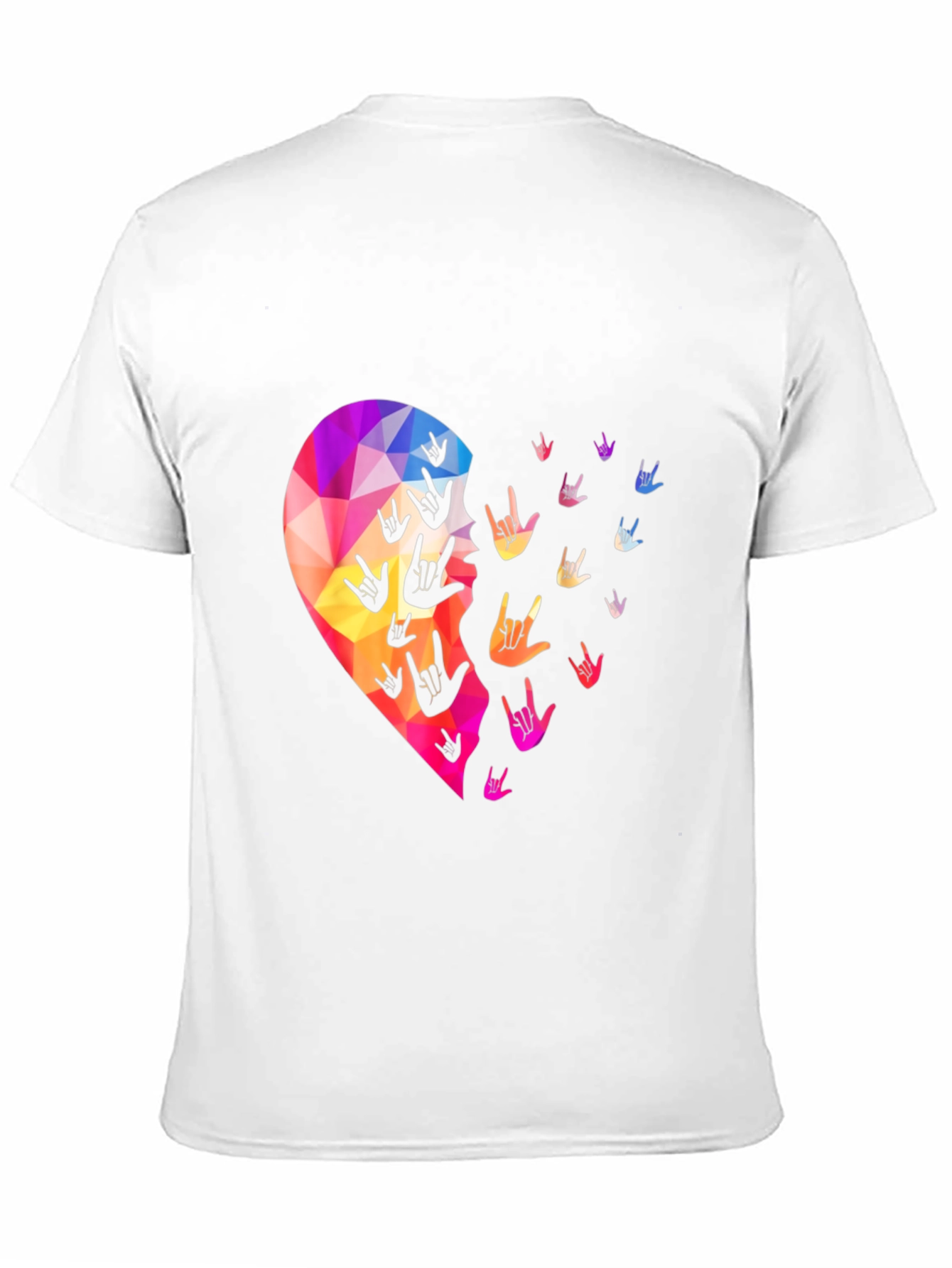 Love Sign Language Heart T-Shirt