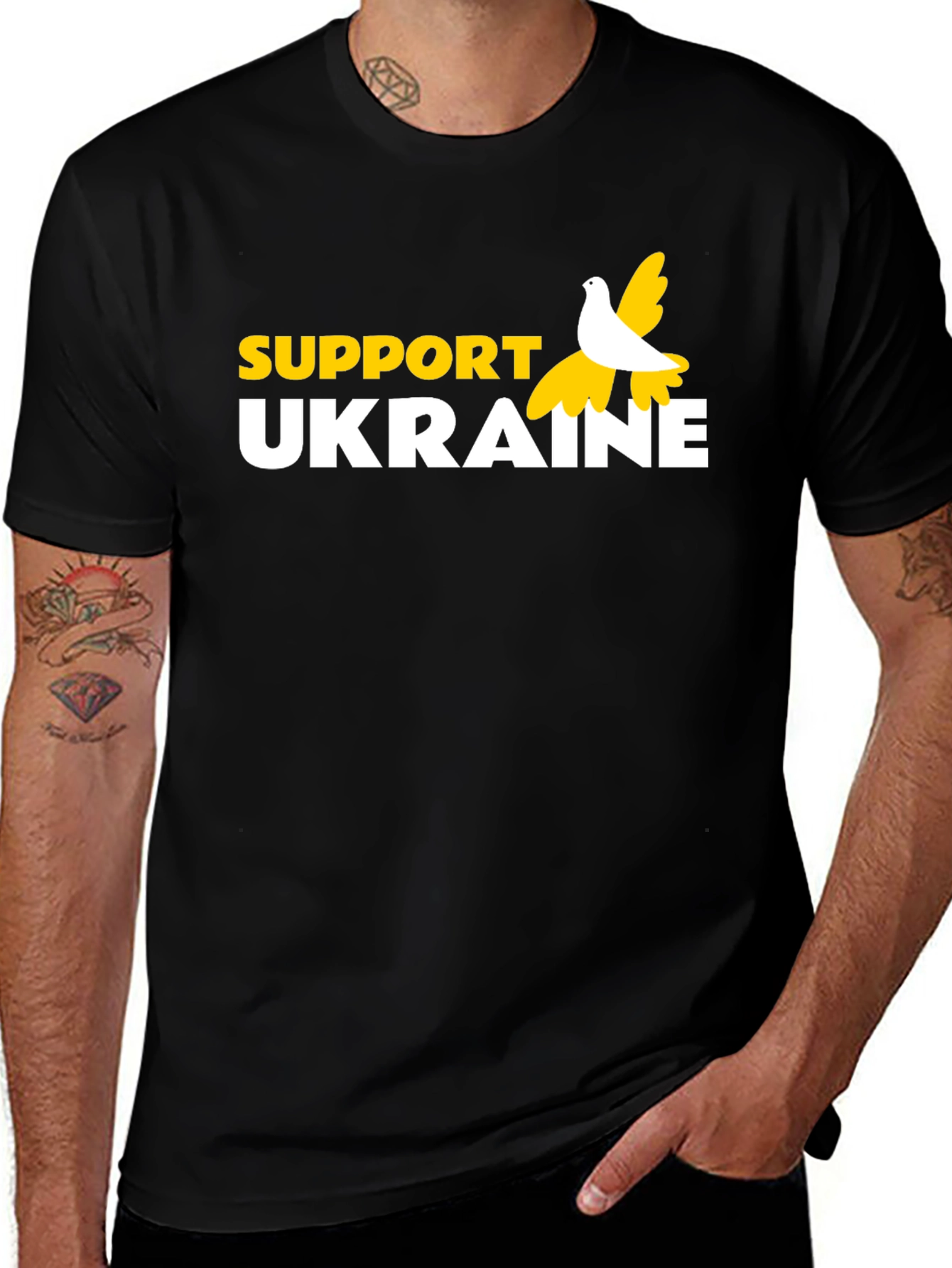 Support Ukraine Dove T-Shirt