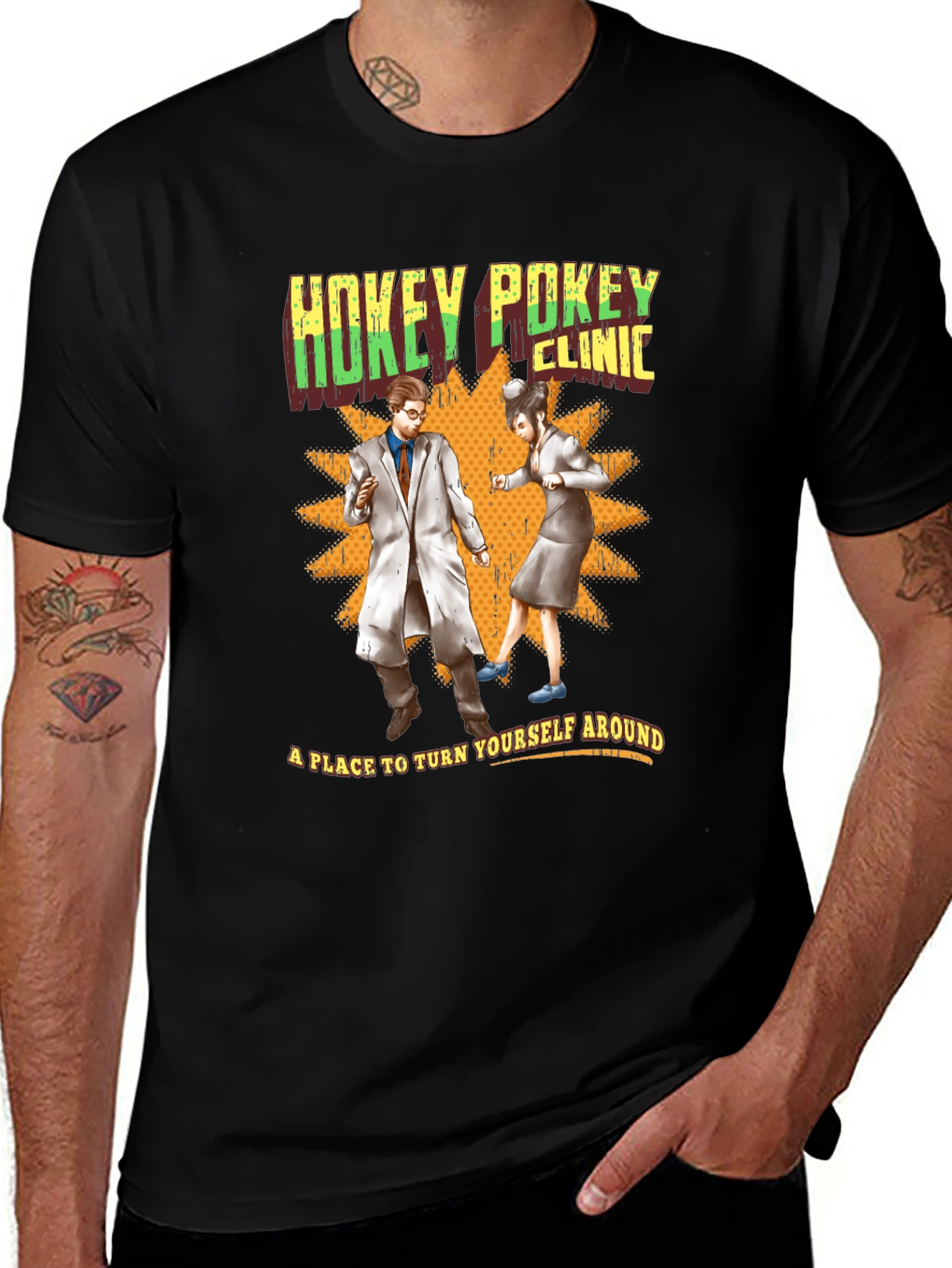 Hokey Pokey Clinic Graphic Tee