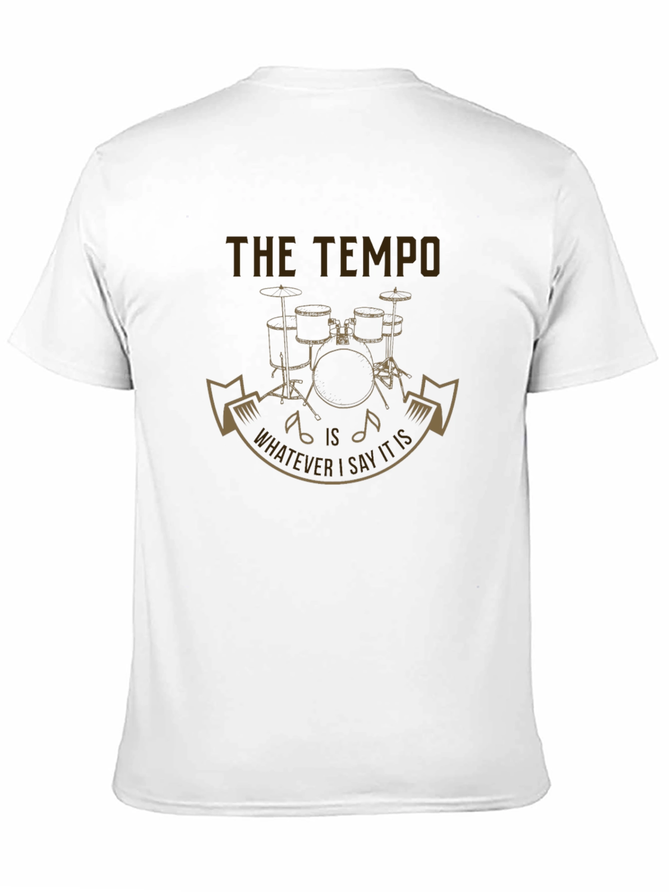 The Tempo Drums Graphic Print Tee