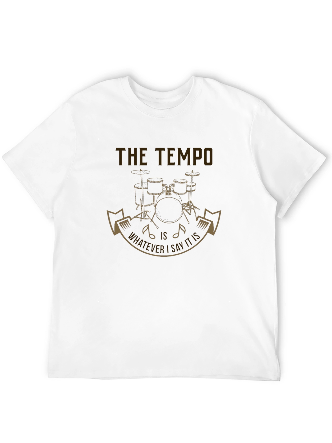 The Tempo Drums Graphic Print Tee