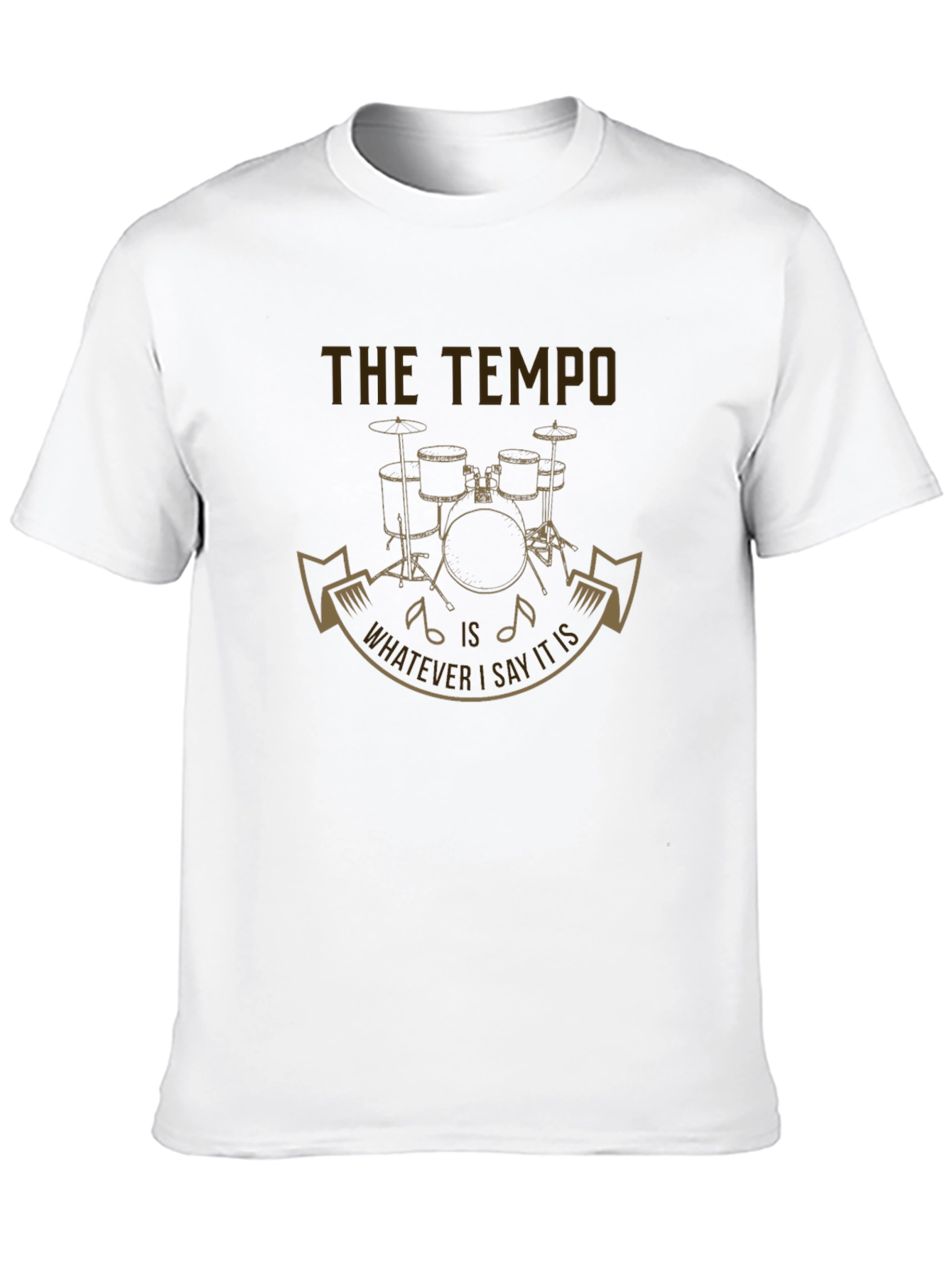 The Tempo Drums Graphic Print Tee
