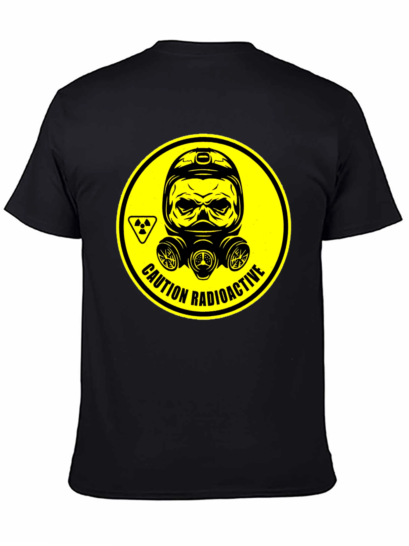 Radioactive Caution T-Shirt - Black
