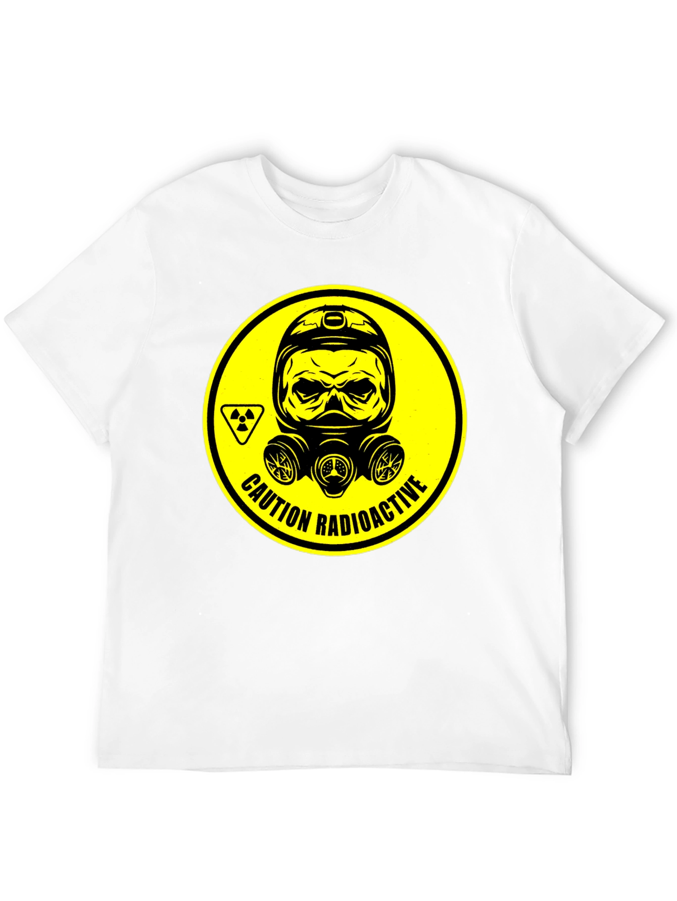 Radioactive Caution T-Shirt - Black
