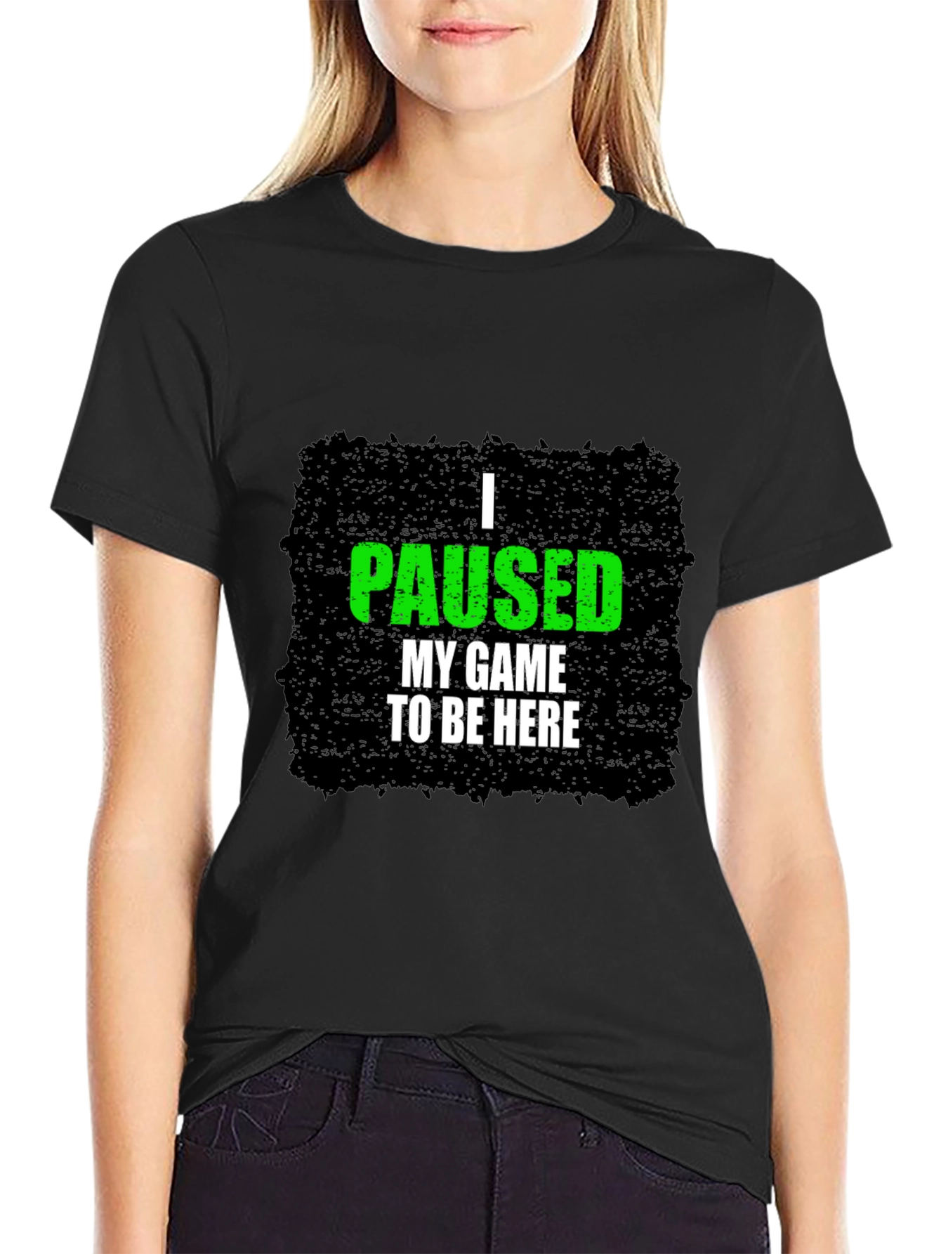 Gamer Tee: I Paused My Game to Be Here