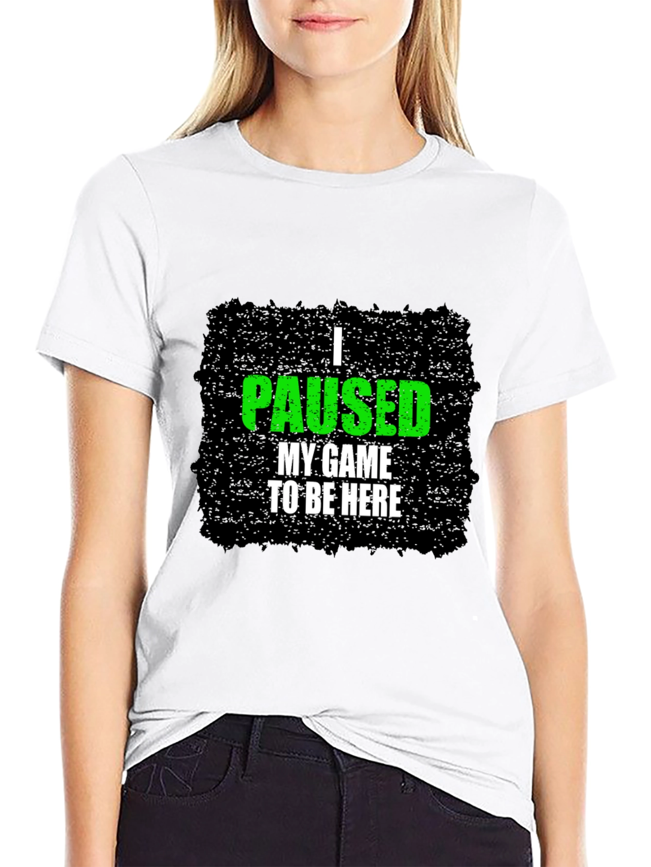 Gamer Tee: I Paused My Game to Be Here