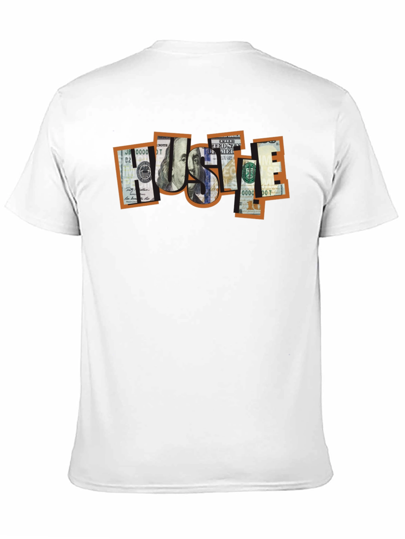 Hustle Tee - Money Design Black T-Shirt