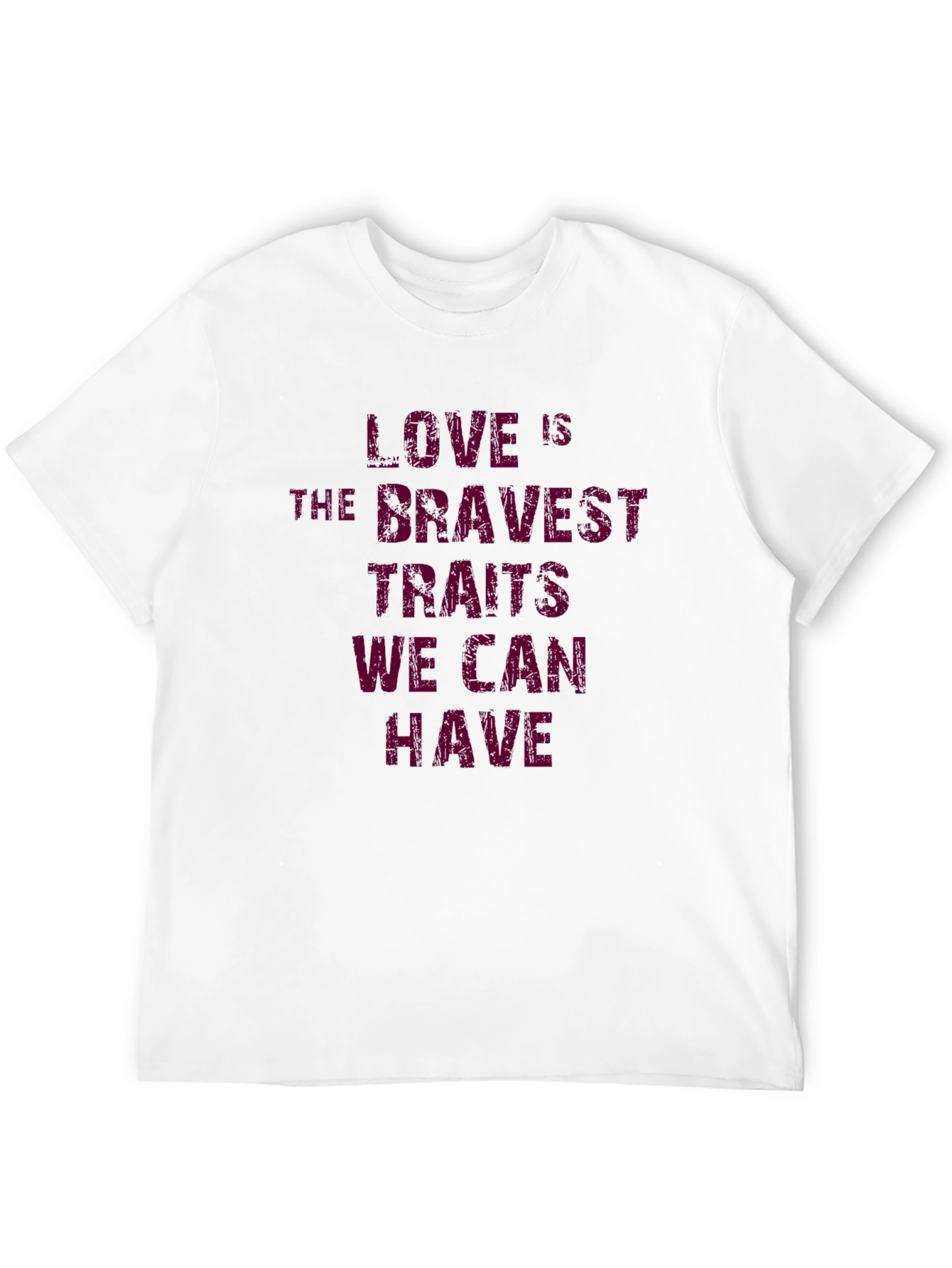 Love is the Bravest T-Shirt - Black Graphic Tee