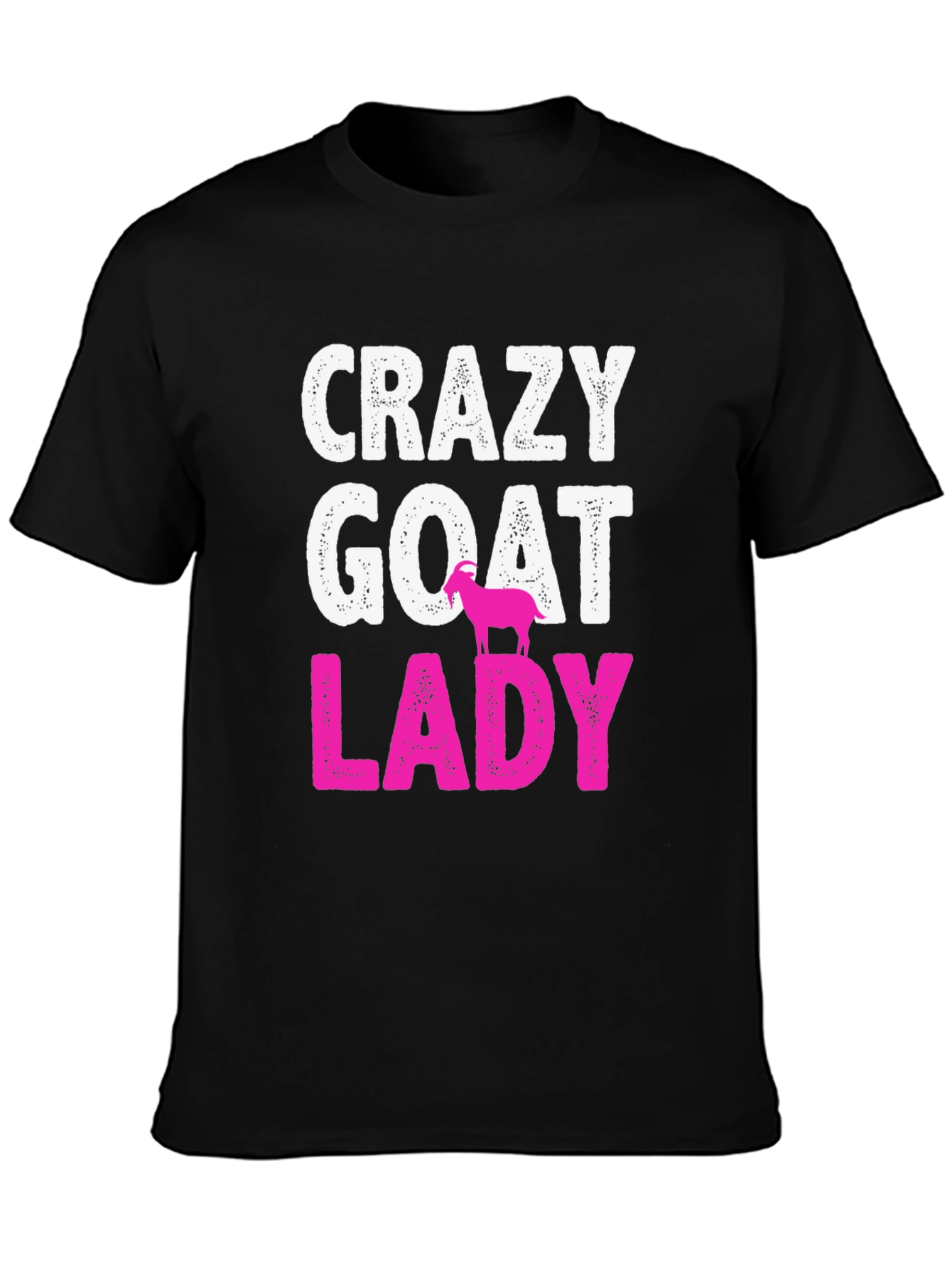 Crazy Goat Lady Graphic T-Shirt