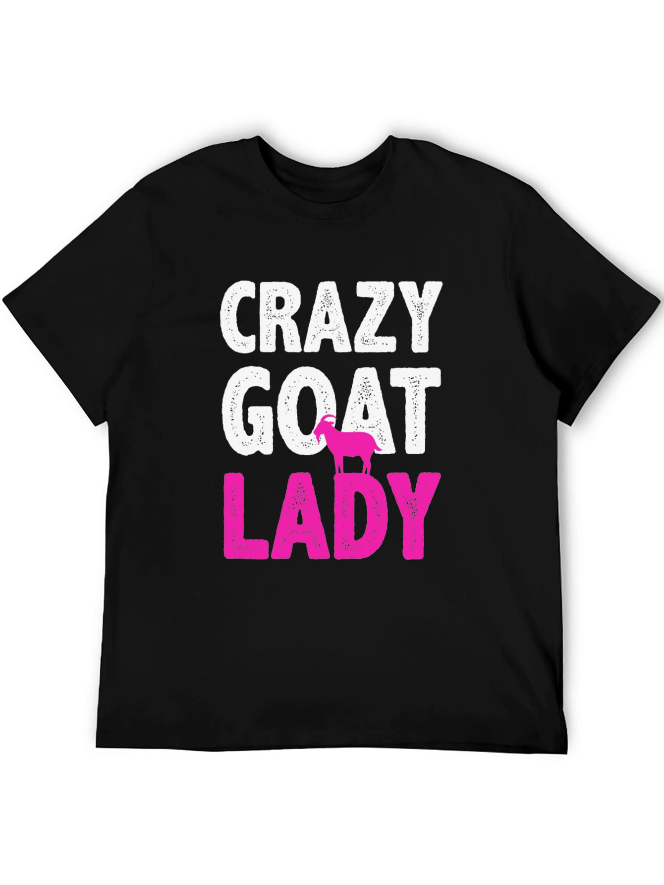 Crazy Goat Lady Graphic T-Shirt