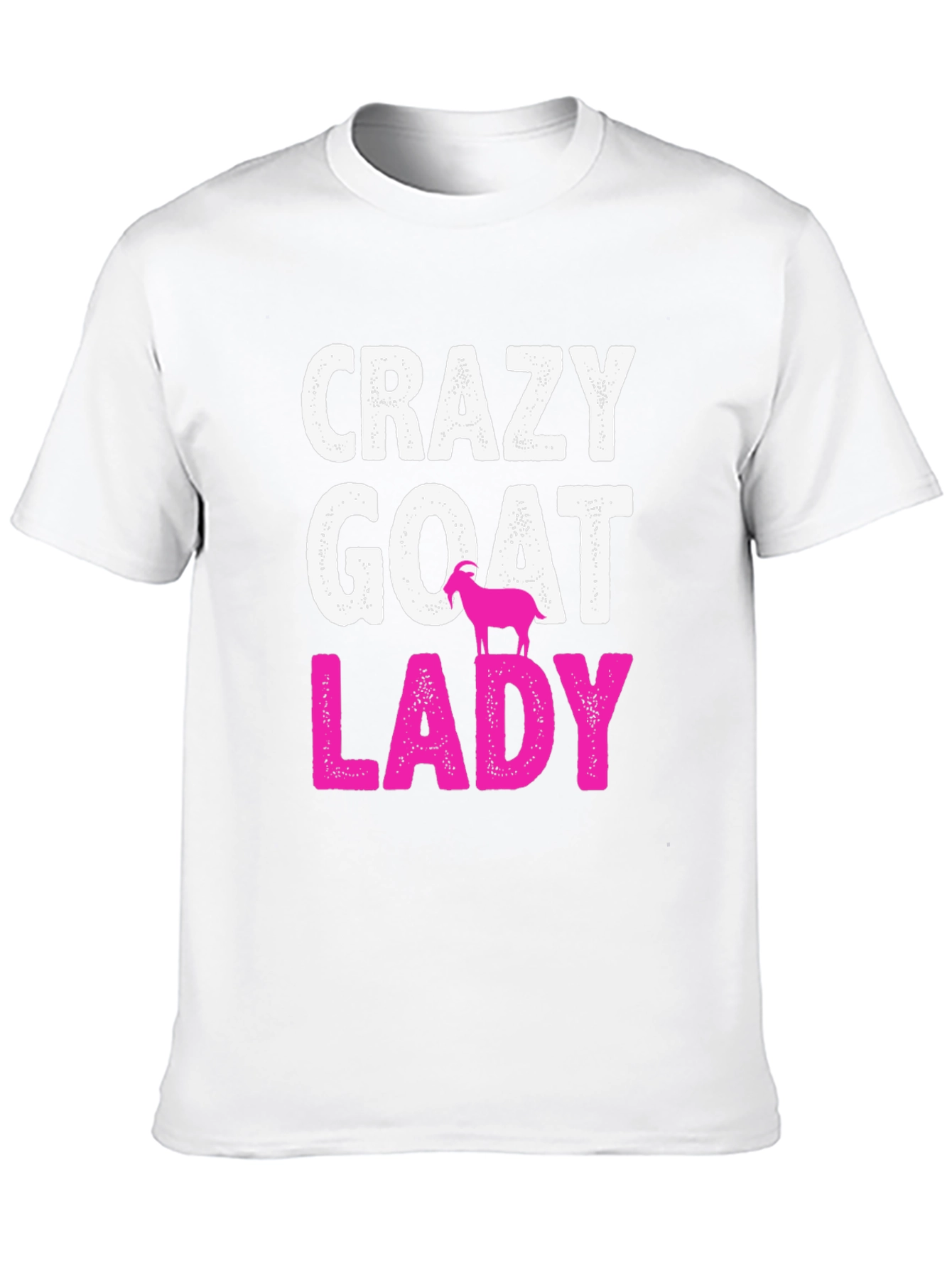 Crazy Goat Lady Graphic T-Shirt