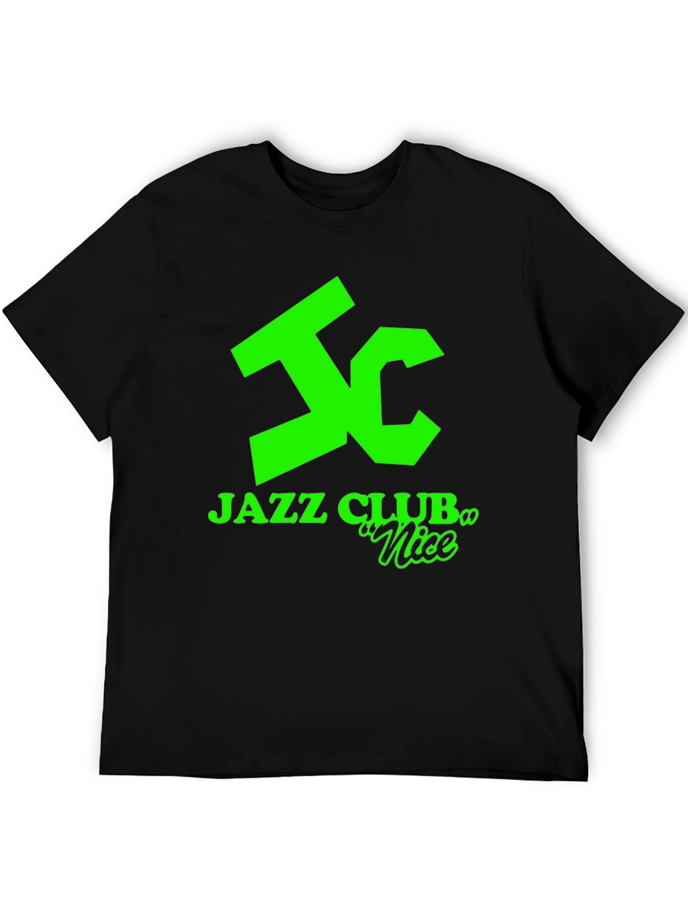 Jazz Club Nice T-Shirt - Graphic Print Tee