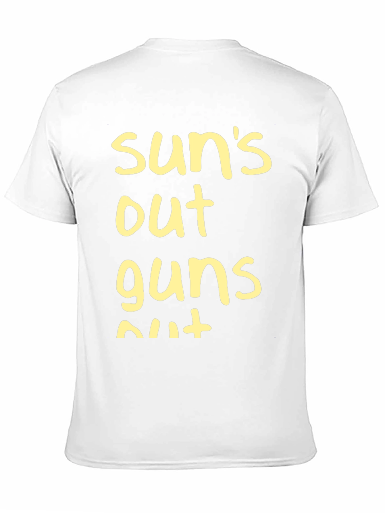 Suns Out Guns Out T-Shirt - Black
