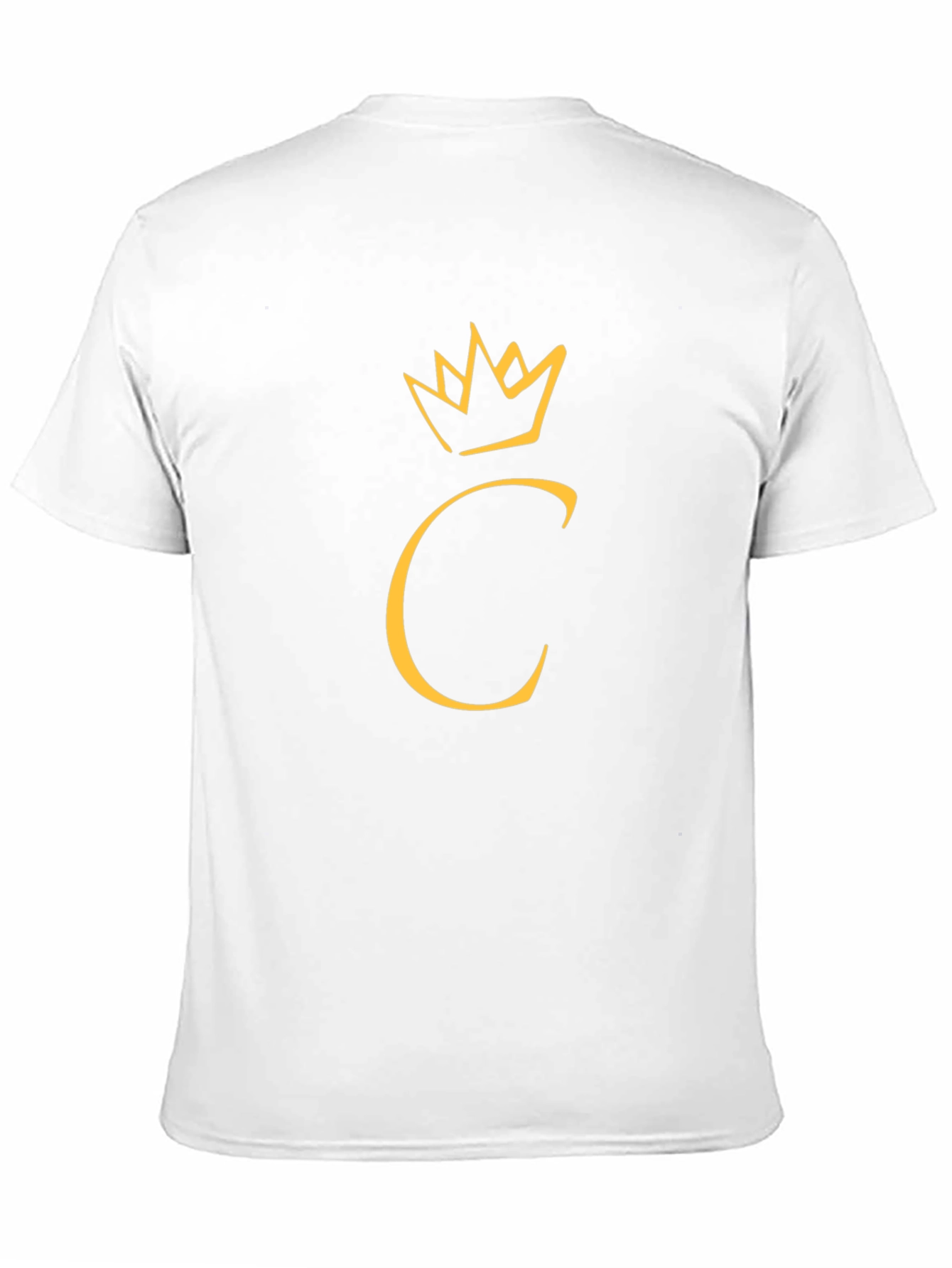 Crown Initial C Black T-Shirt