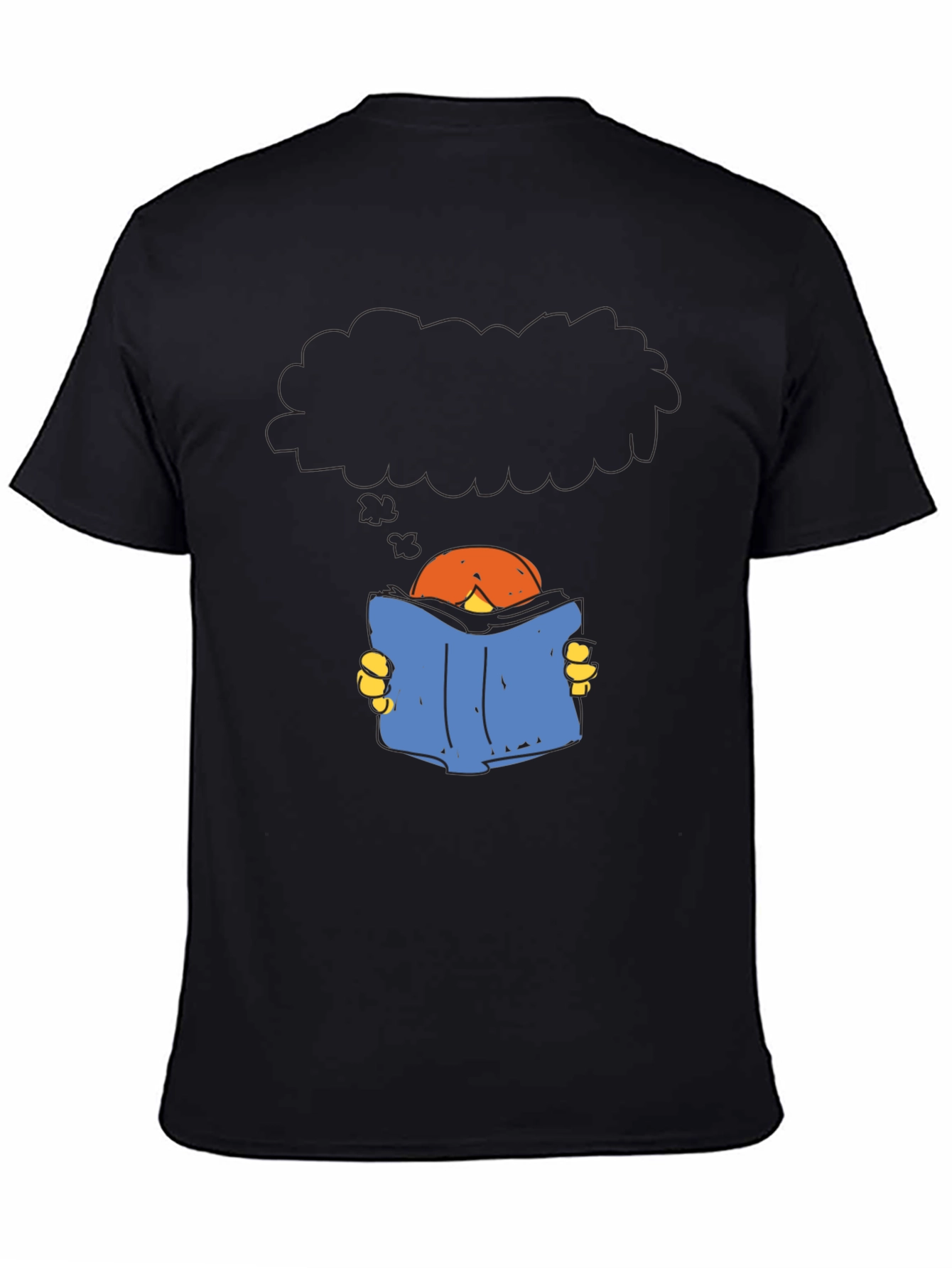Bookworm Black T-Shirt
