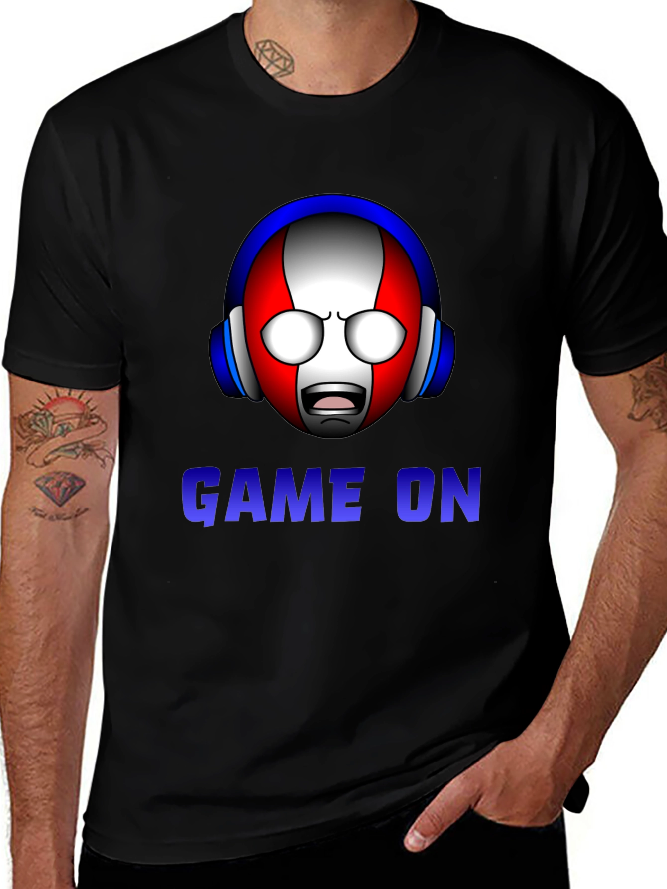 Game On! Graphic T-Shirt for Gamers