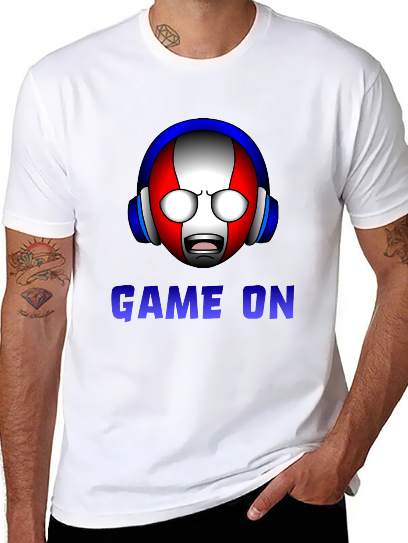 Game On! Graphic T-Shirt for Gamers