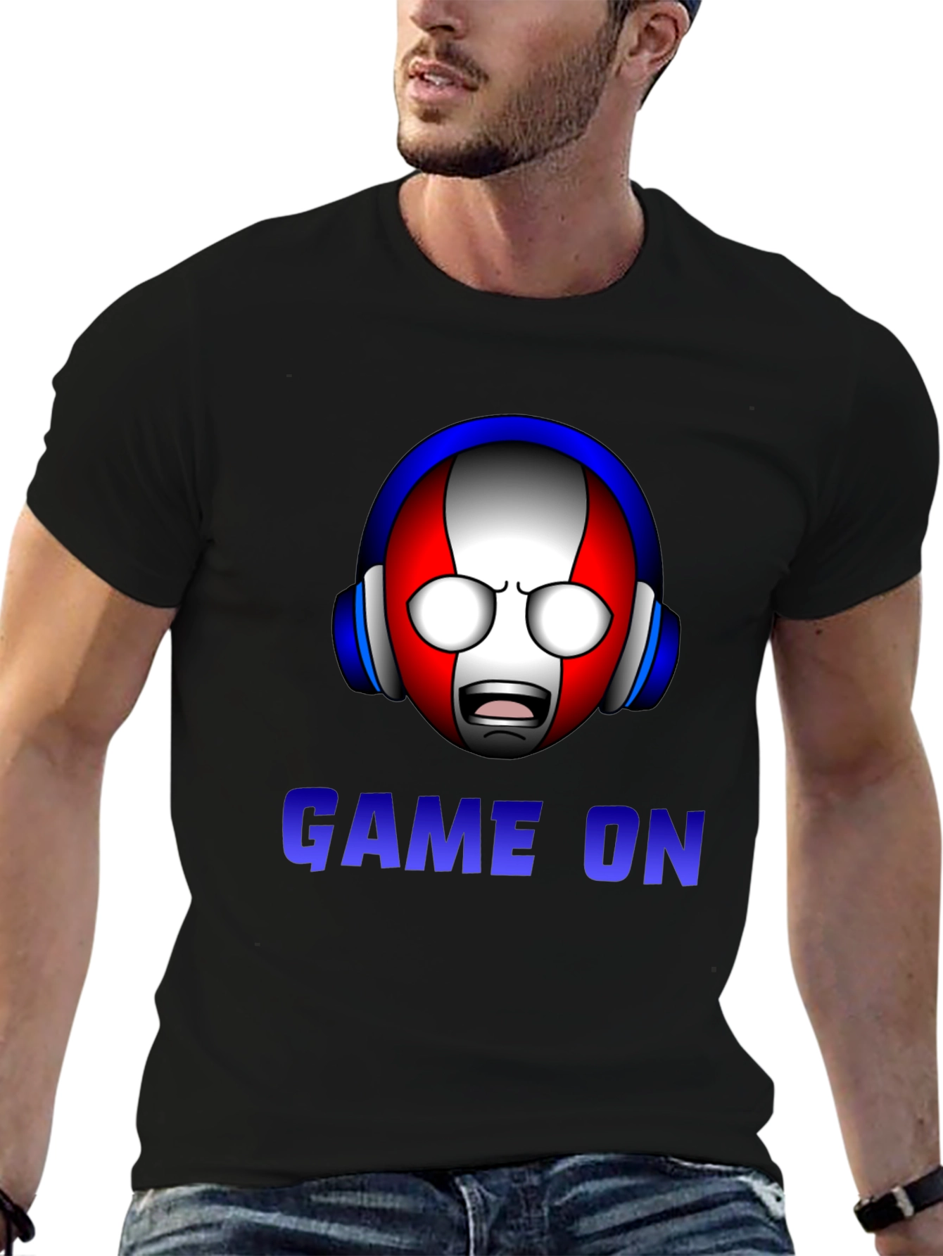 Game On! Graphic T-Shirt for Gamers