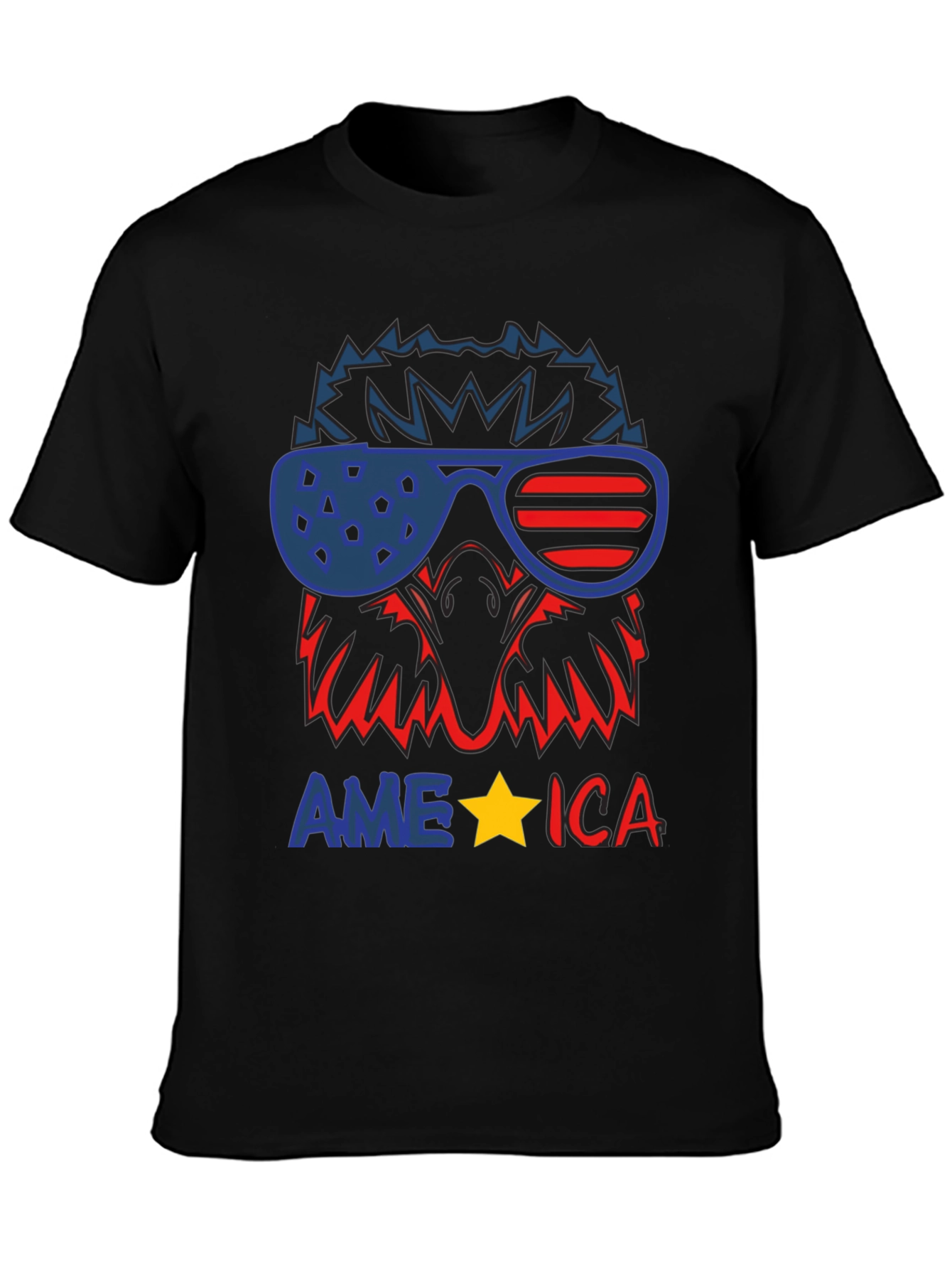 American Eagle T-Shirt - Patriotic USA Pride