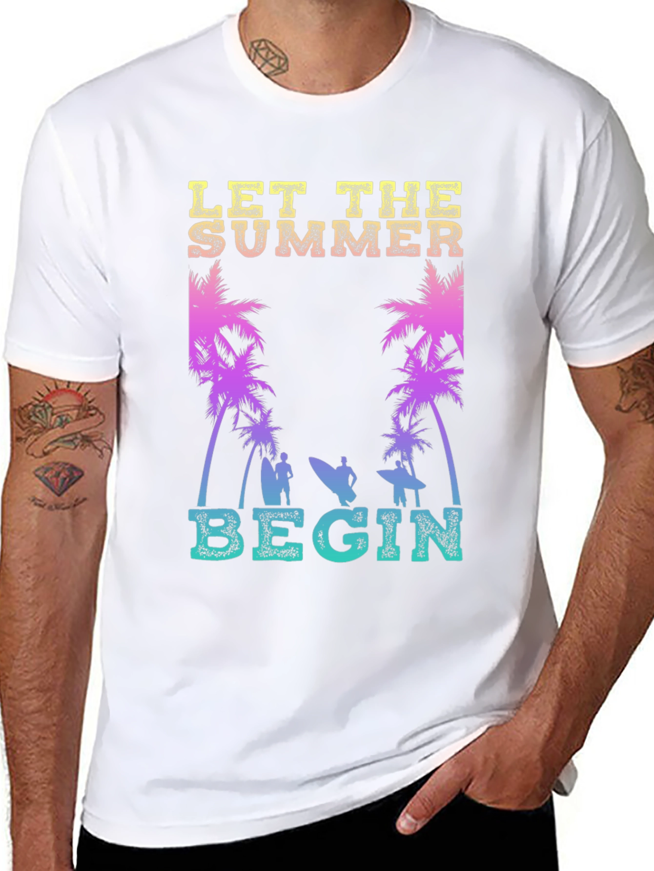 Let The Summer Begin Graphic Tee
