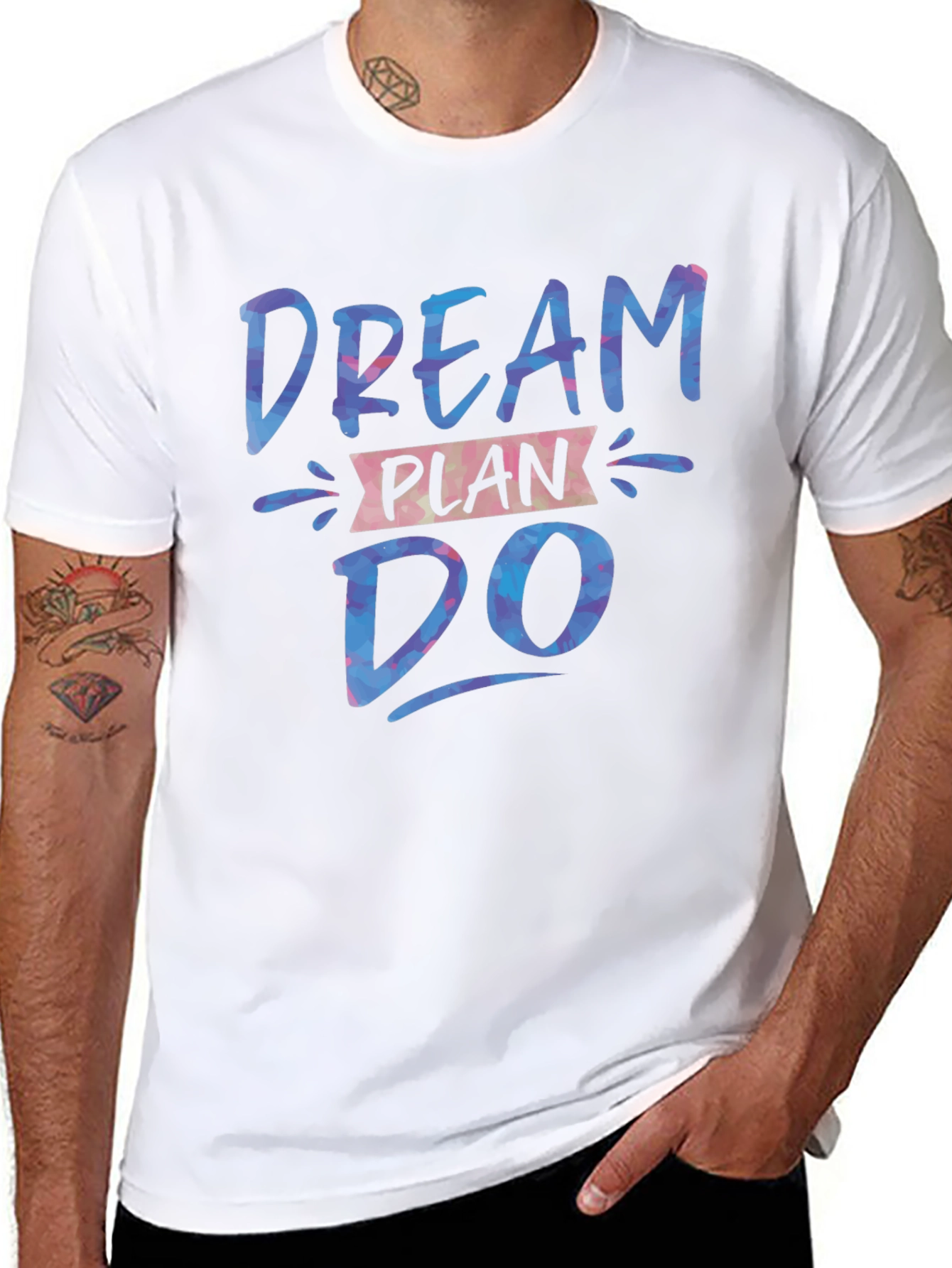 Dream Plan Do T-Shirt - Inspirational Design
