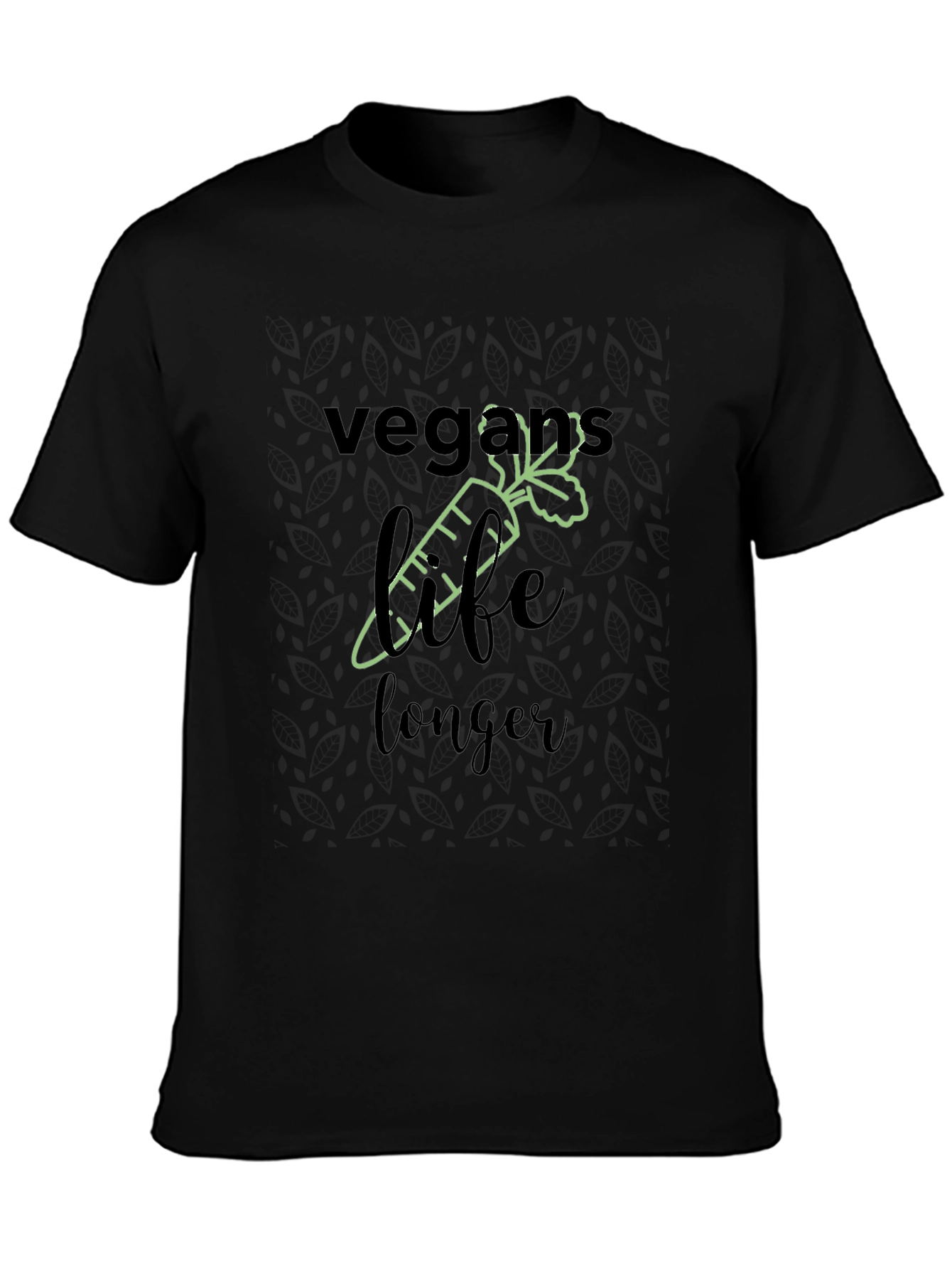 Vegan Life Carrot Graphic Tee