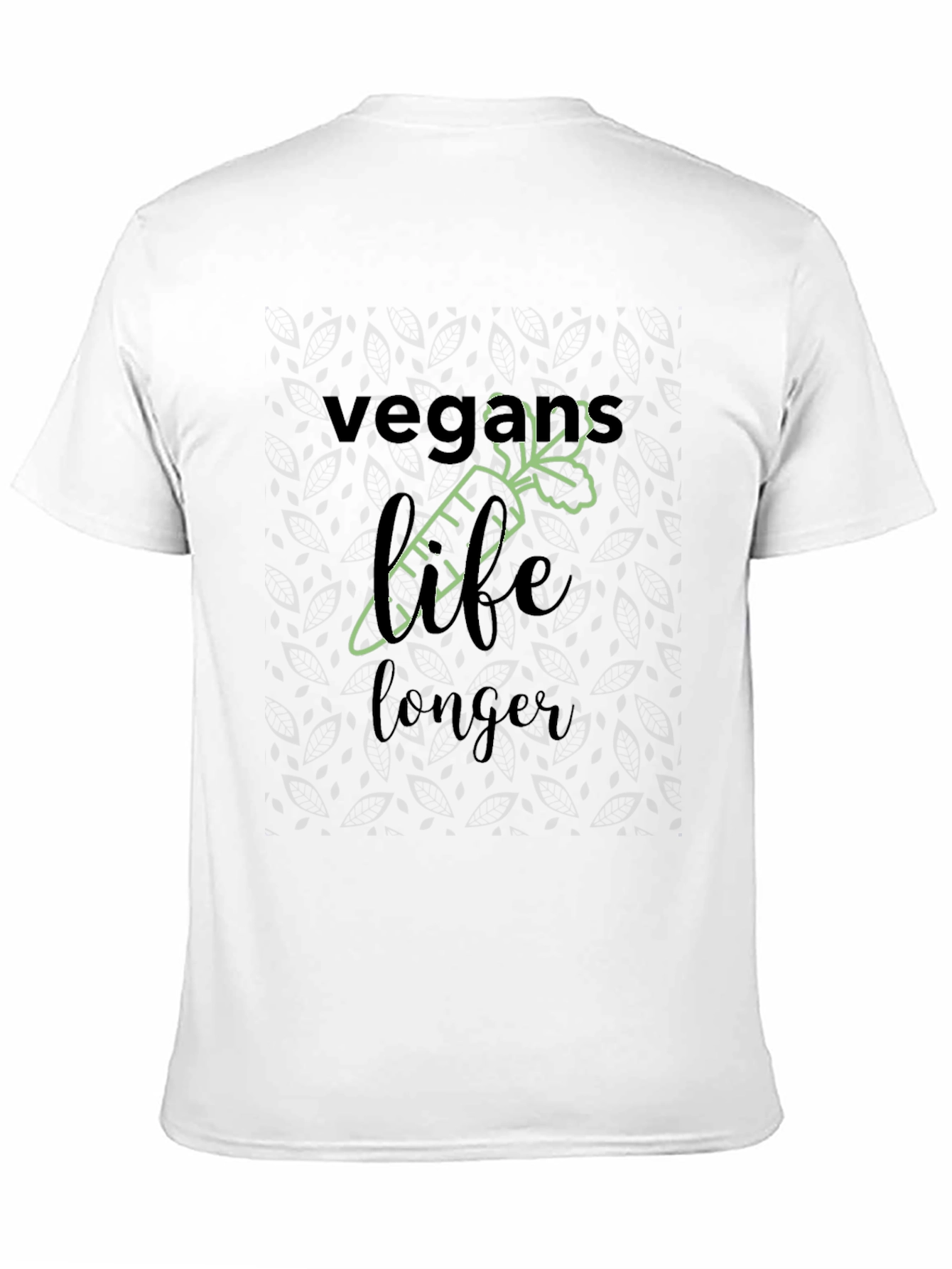 Vegan Life Carrot Graphic Tee