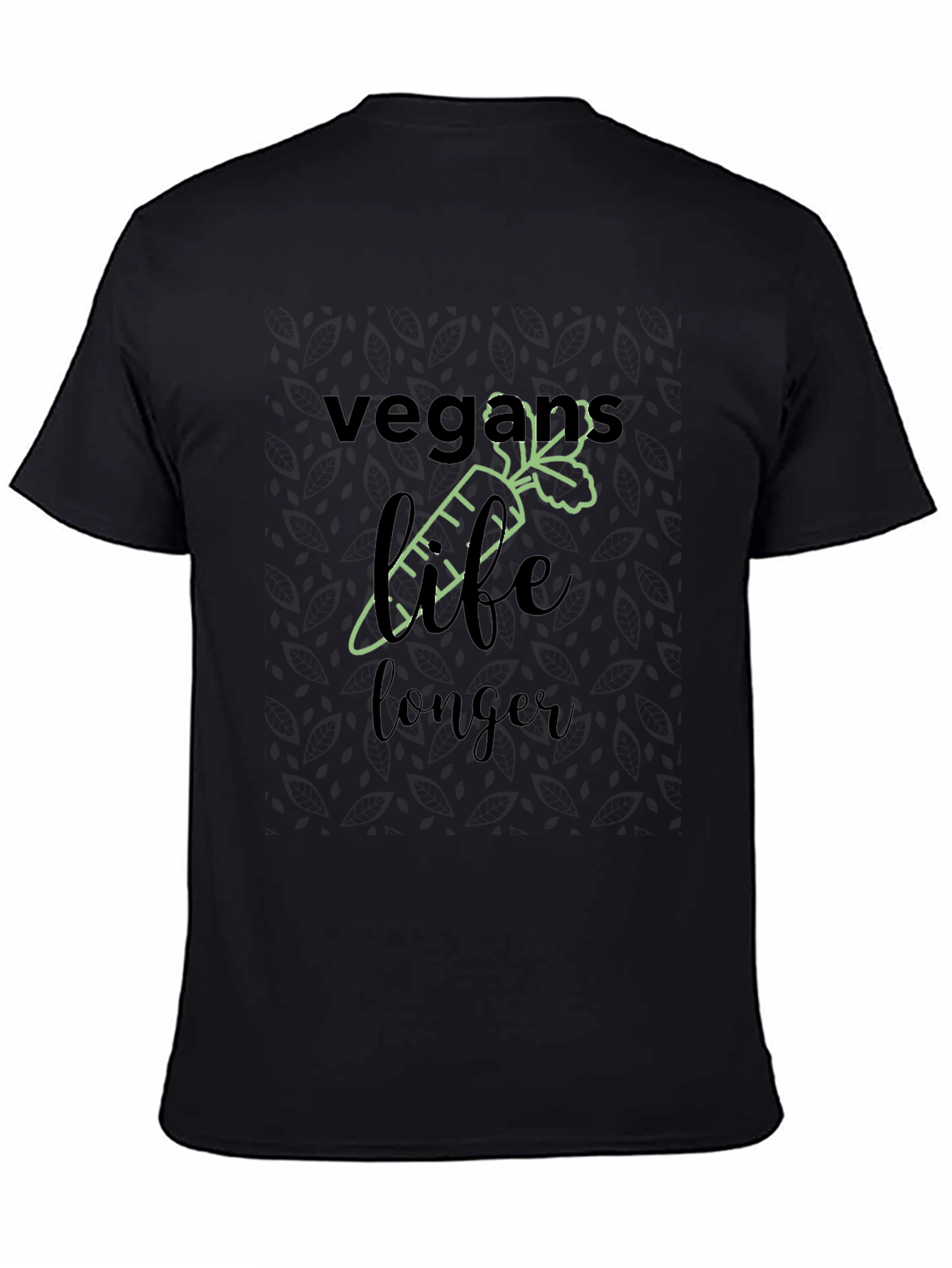 Vegan Life Carrot Graphic Tee