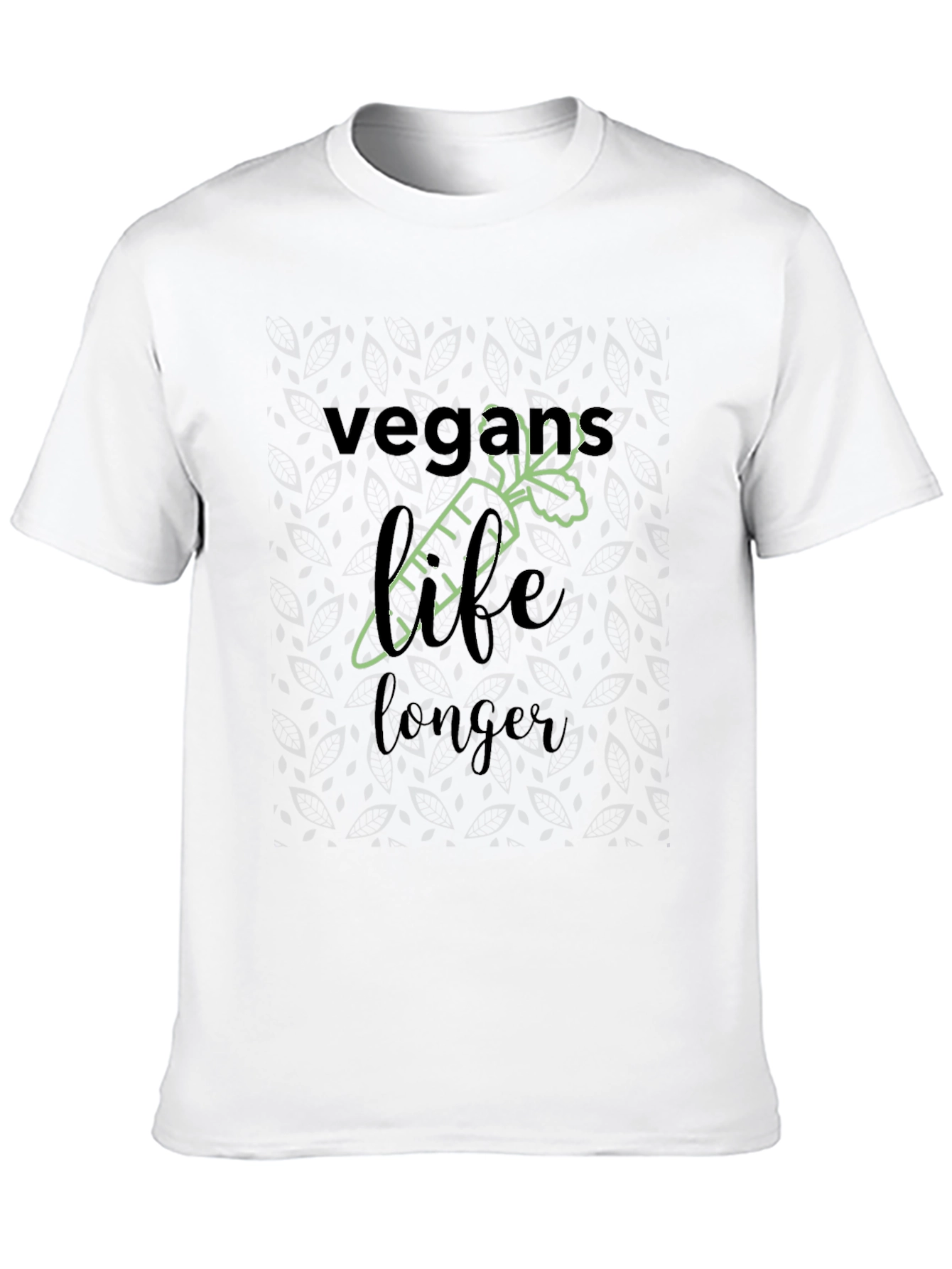 Vegan Life Carrot Graphic Tee